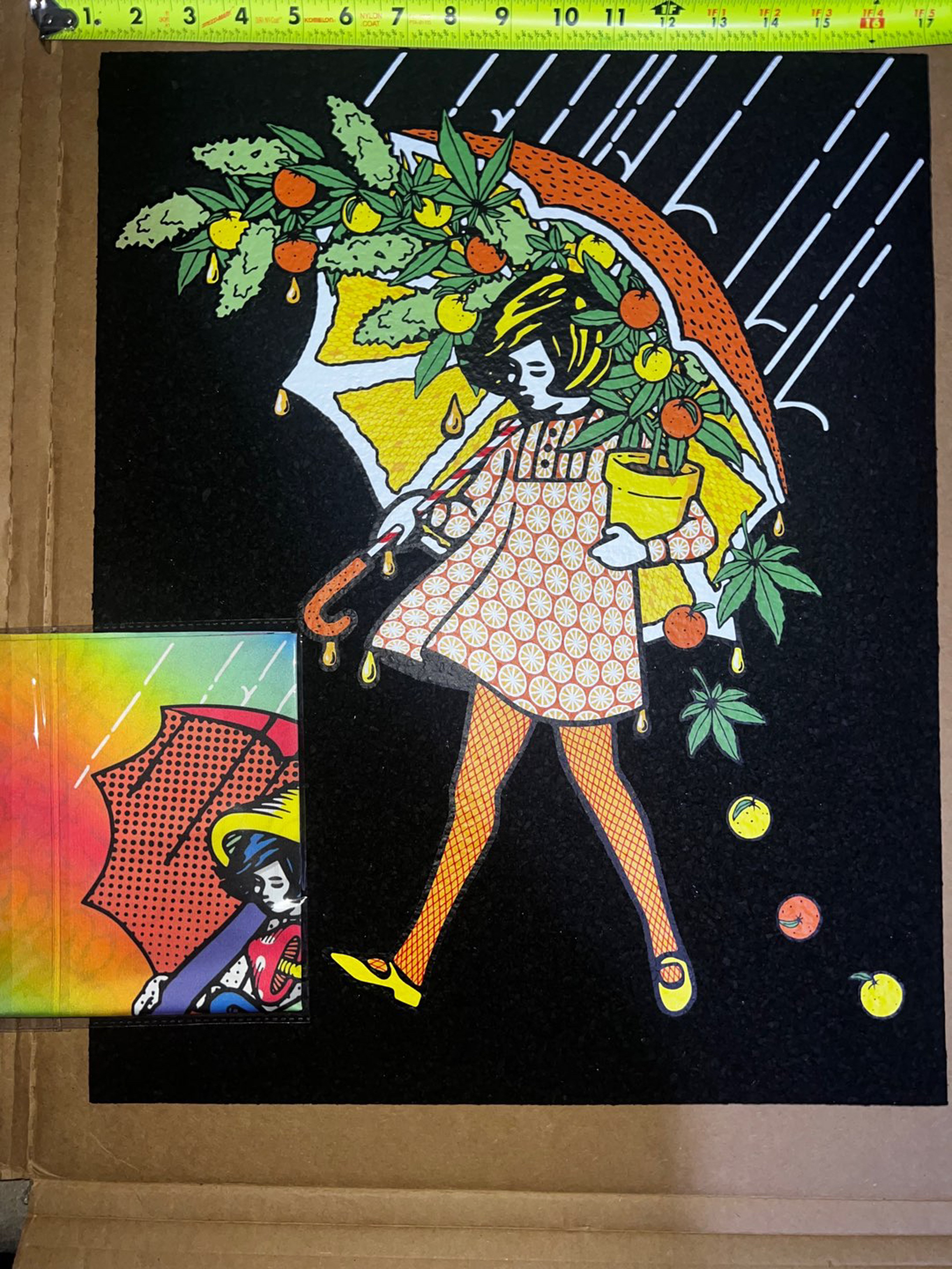 Preview pic of Huge Terps slinger Sesh mat with fiber cloth