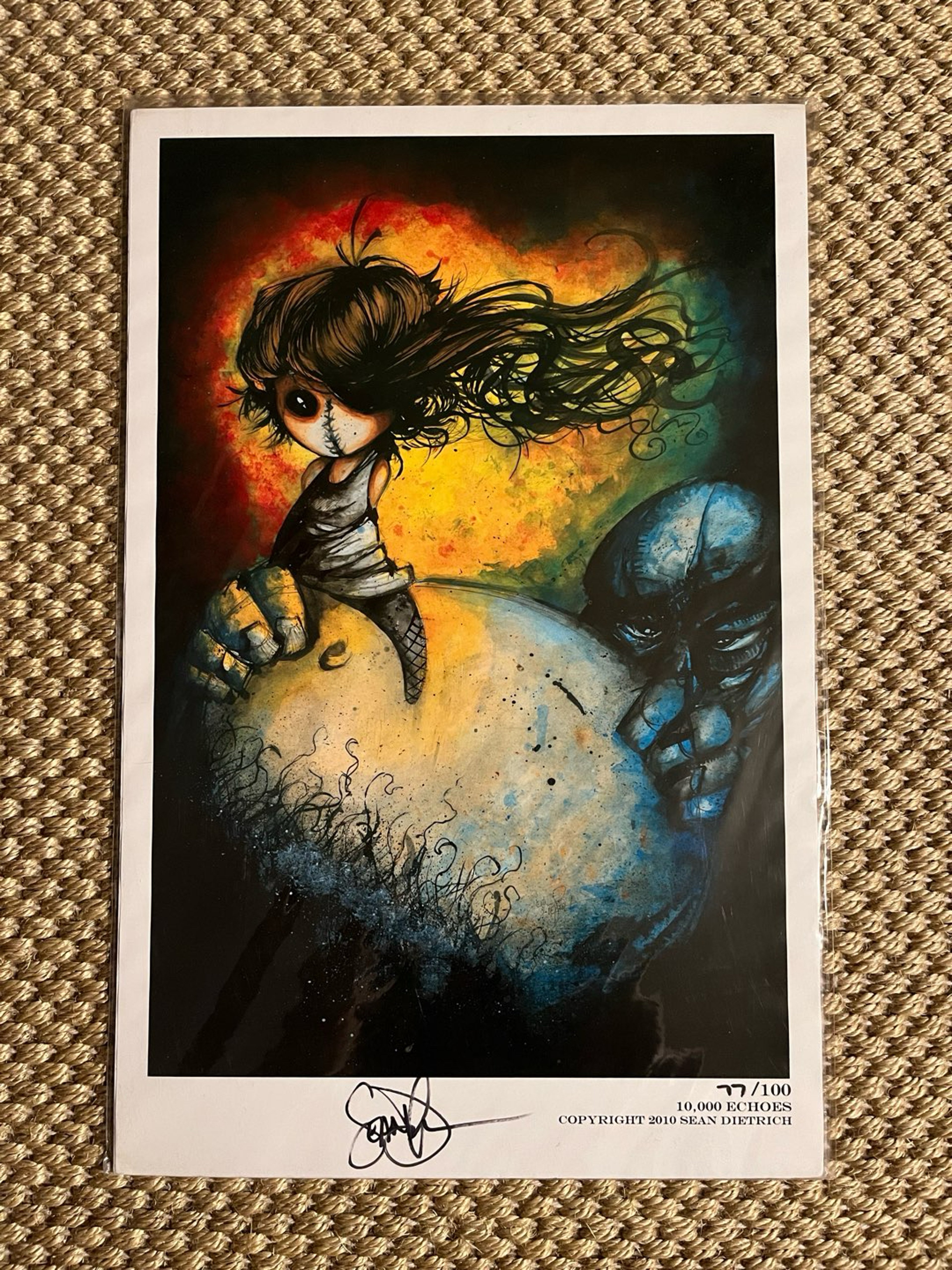 Preview pic of Rare 2010 Sean Dietrich le100 Print - “10,000 Echoes”