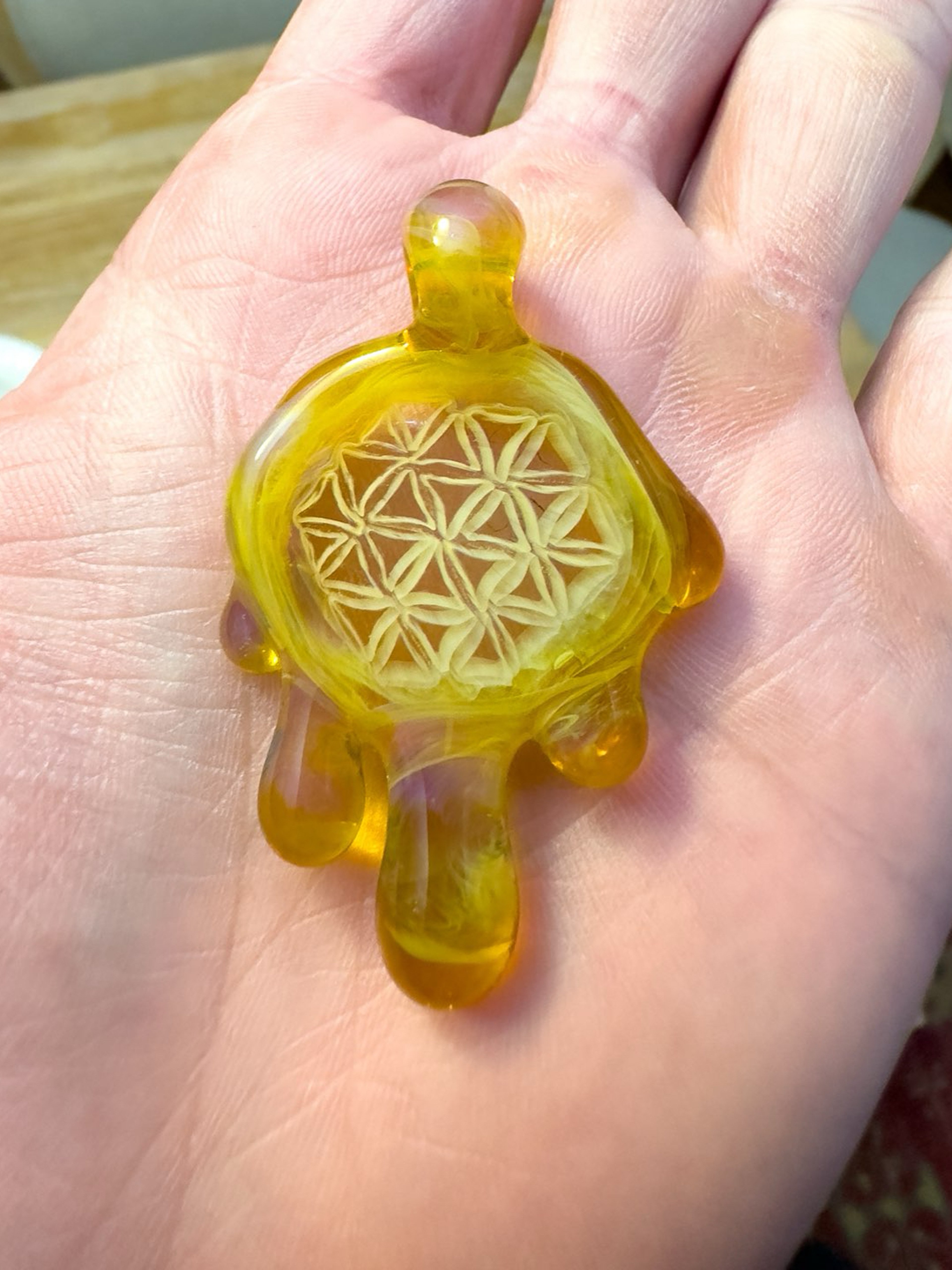 Preview pic of Joe P x Dreamlab Honeycomb Drip Pendant