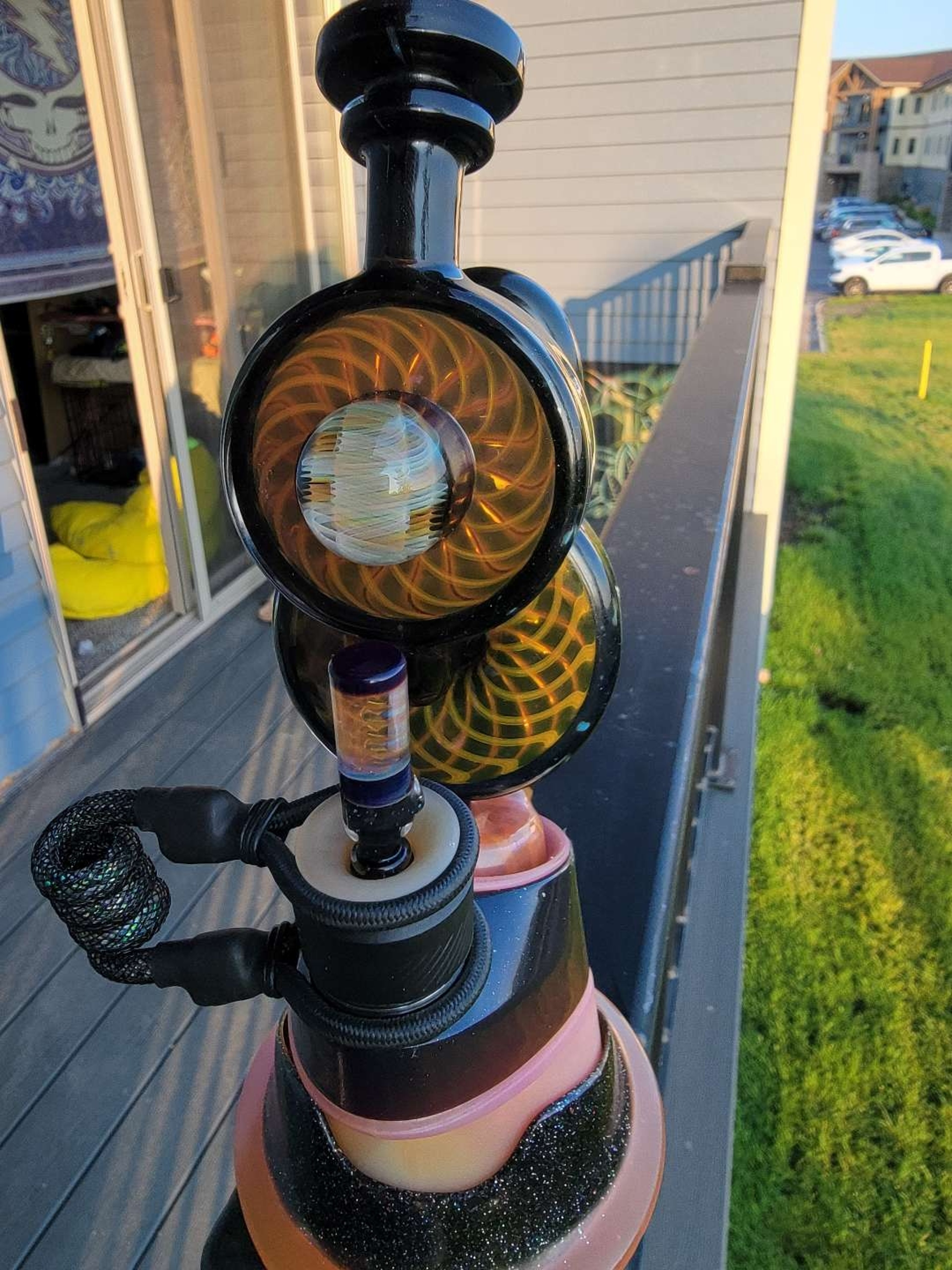 Preview pic of Mshea x Chris Drags Revolving Recycler  puffco peak top