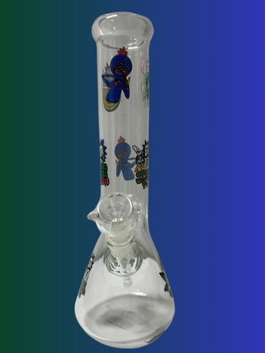 Preview pic of 12" Beaker With Decals - XW82