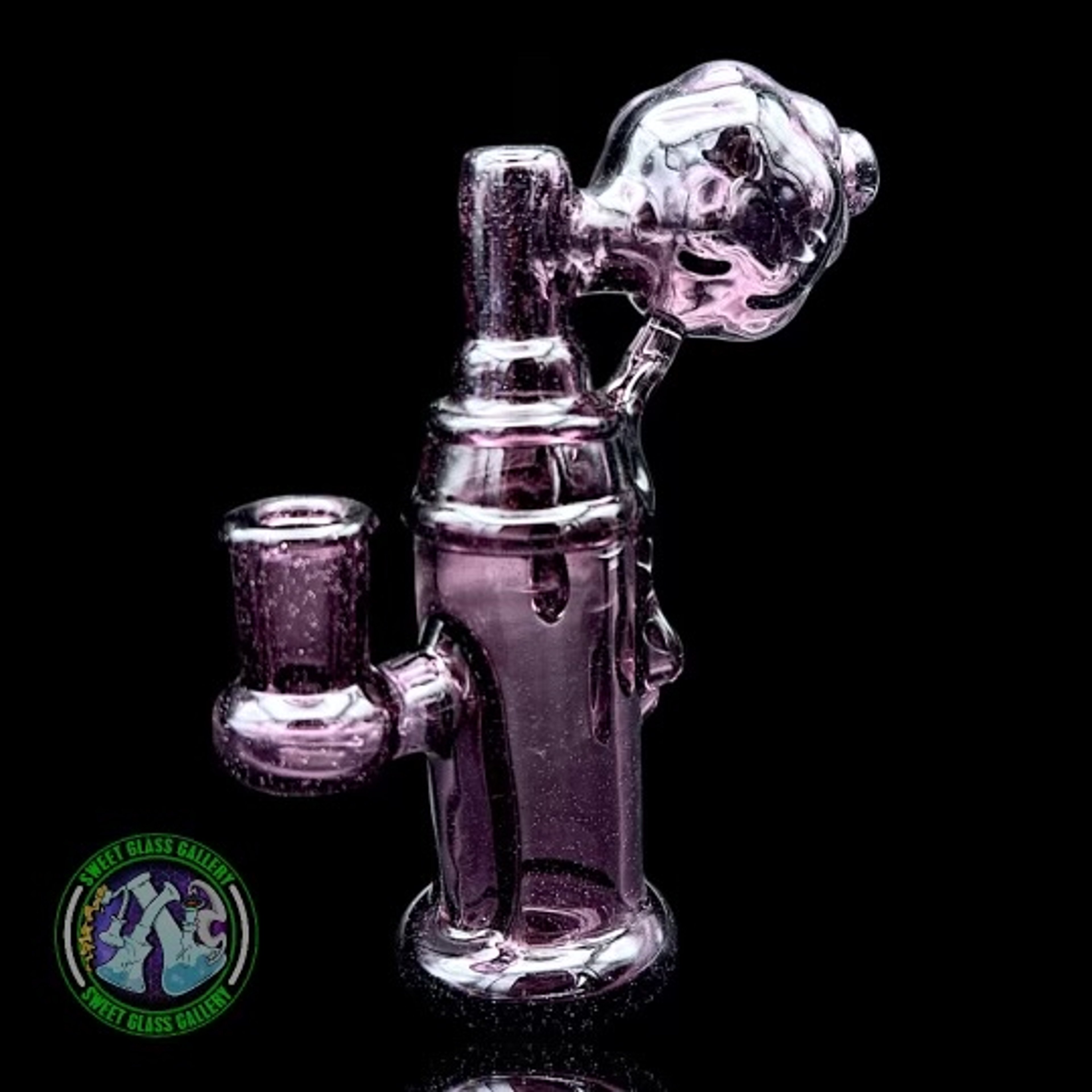 Preview pic of Rone Glass - Rig #3 - Mini Spray Can (Belladonna)