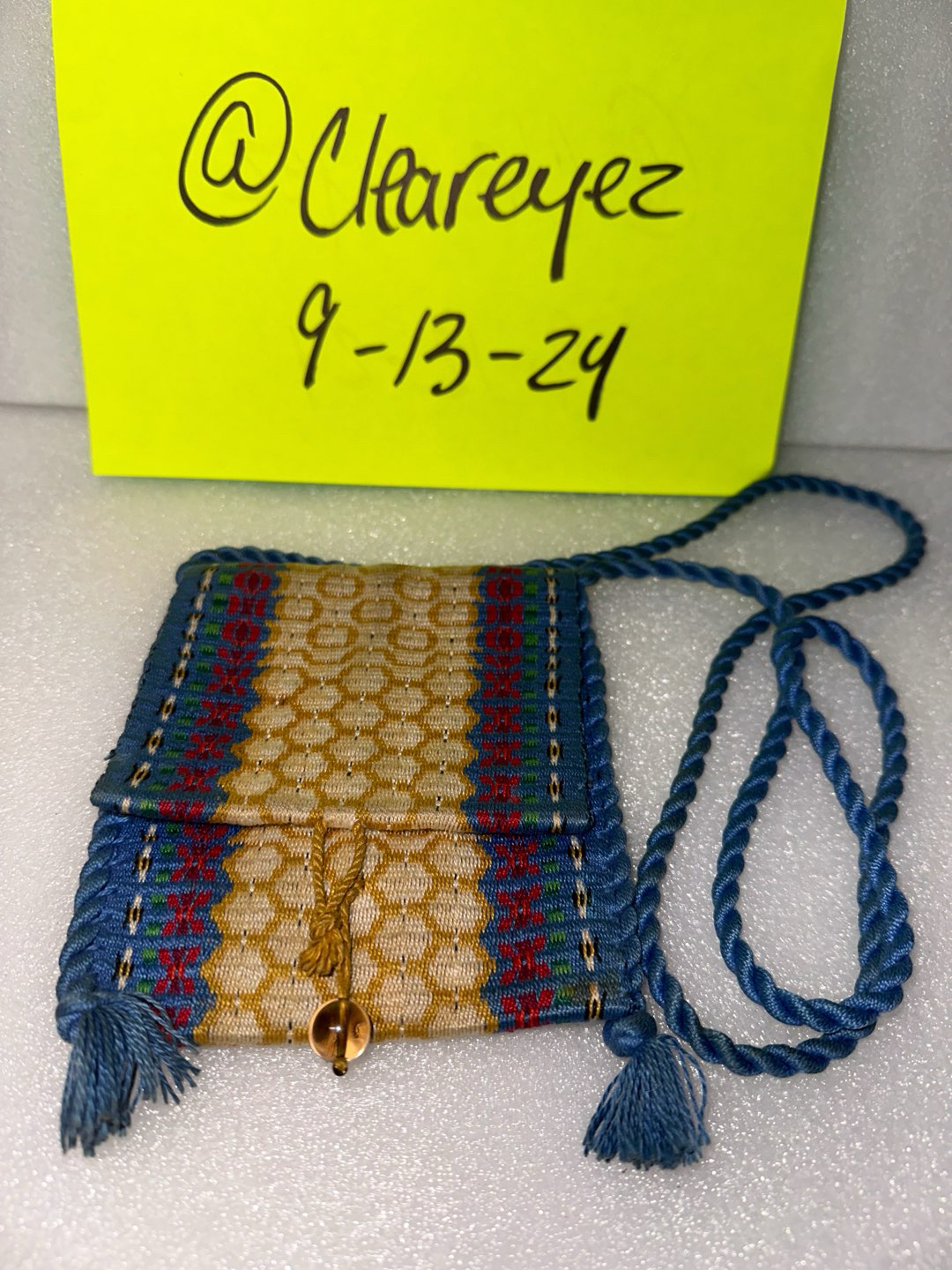 Preview pic of Libby Goines XL Cross Body Pouch ** UPDATED PRICE