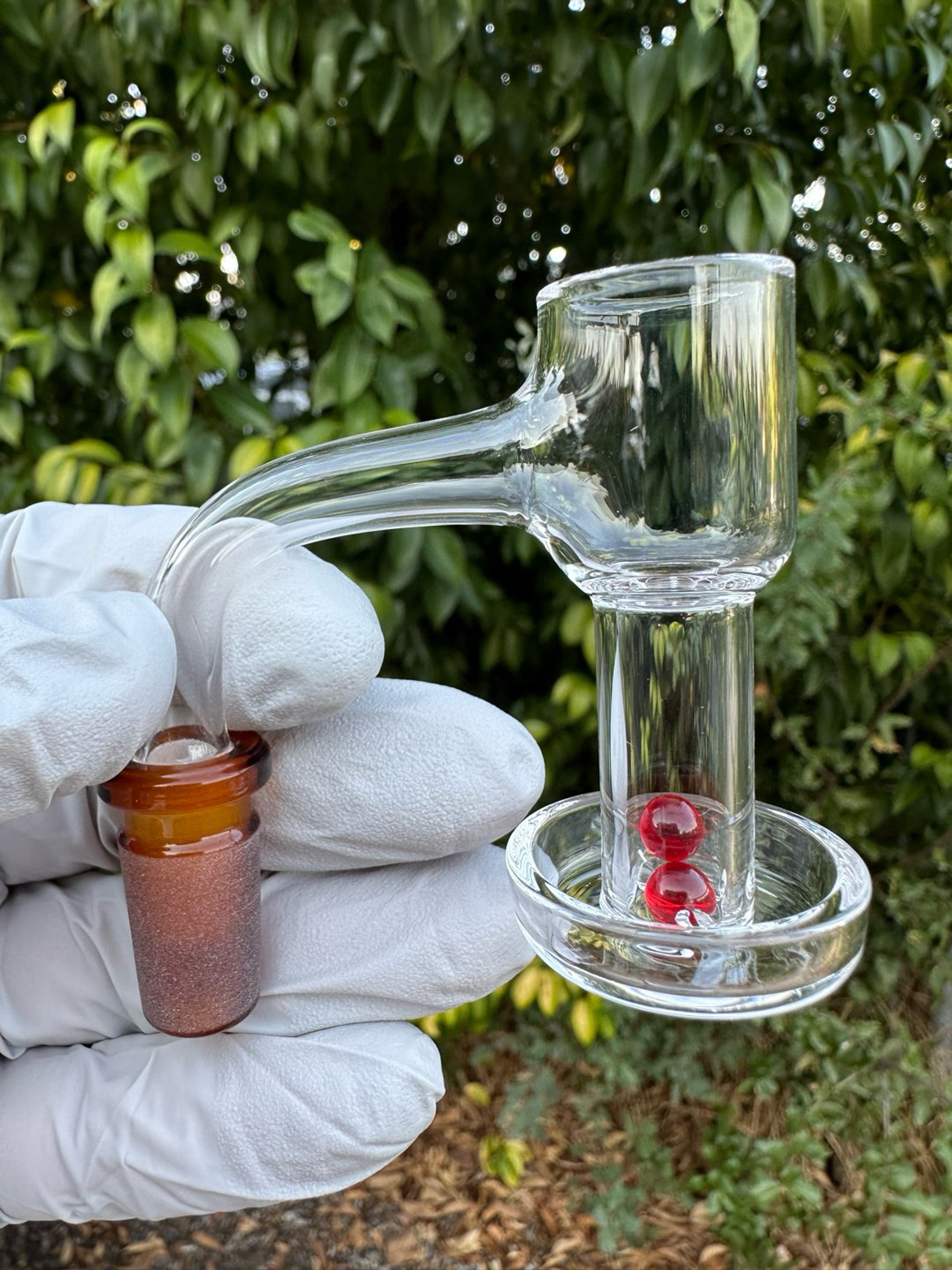 Terp Slurper w/ Adapter & 2 Pearls image 0