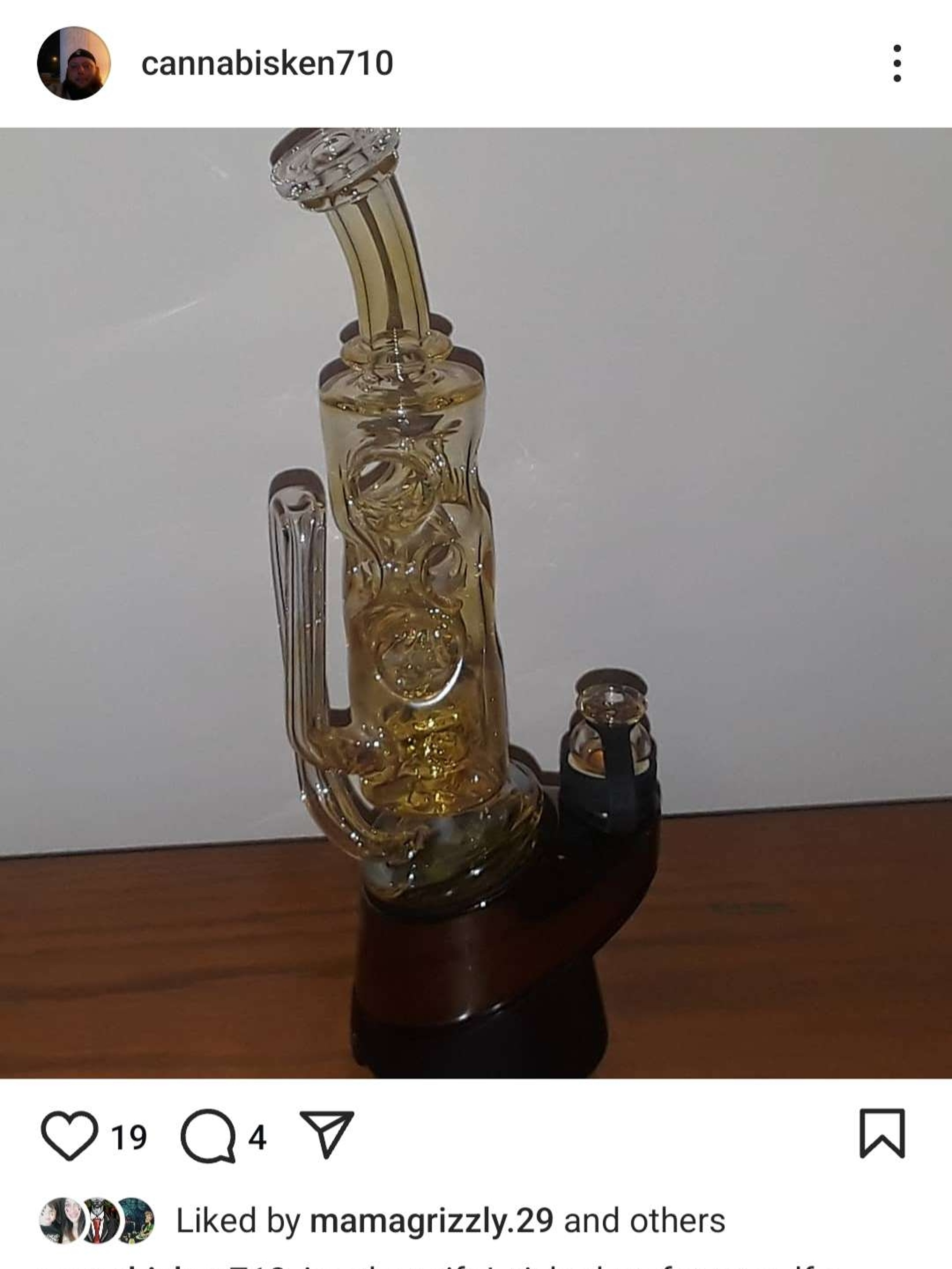 Preview pic of Slate glass puffco attachment