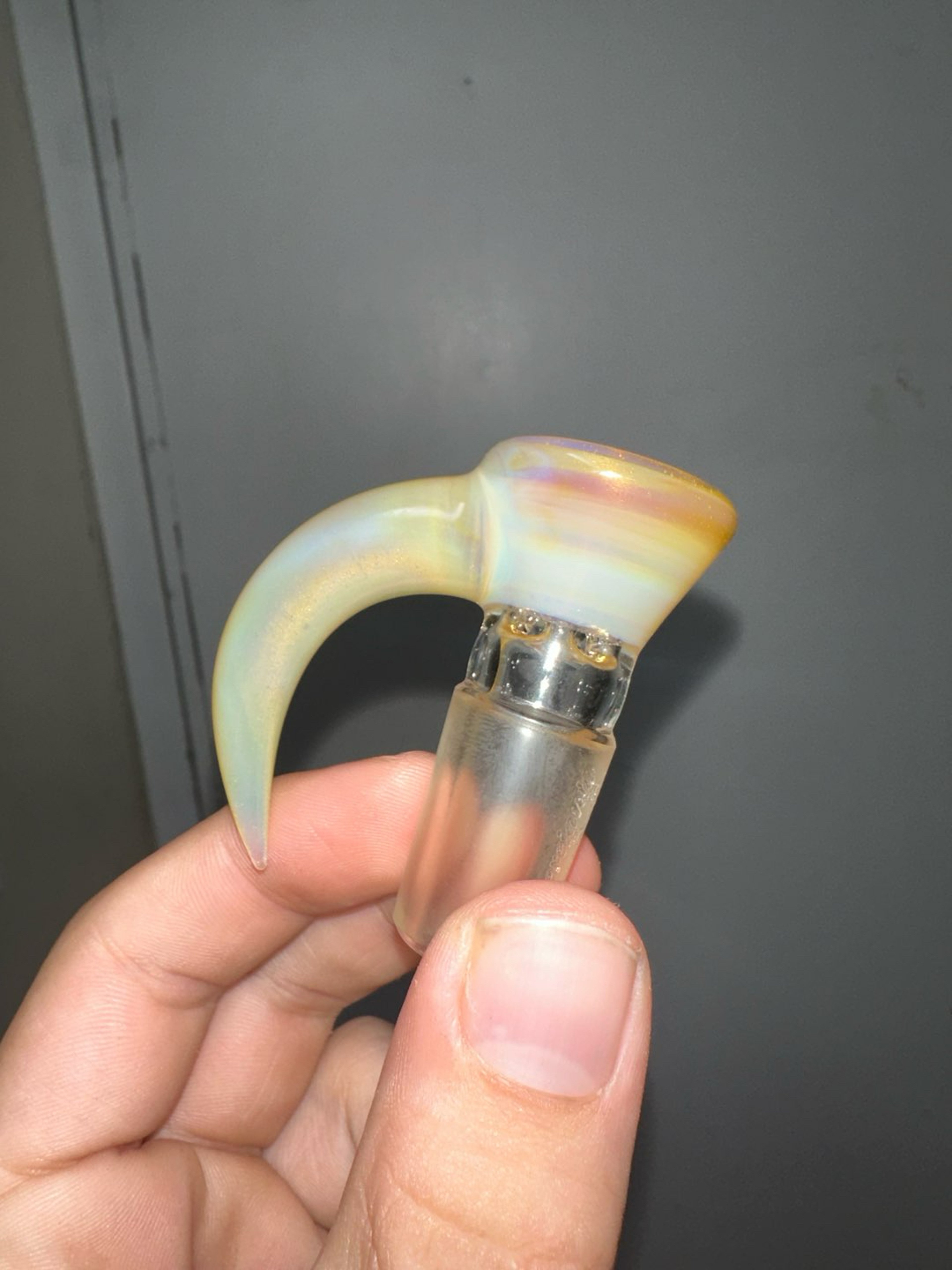 Preview pic of FA Sovereignty Slide Grease Stain over Bone Satin
