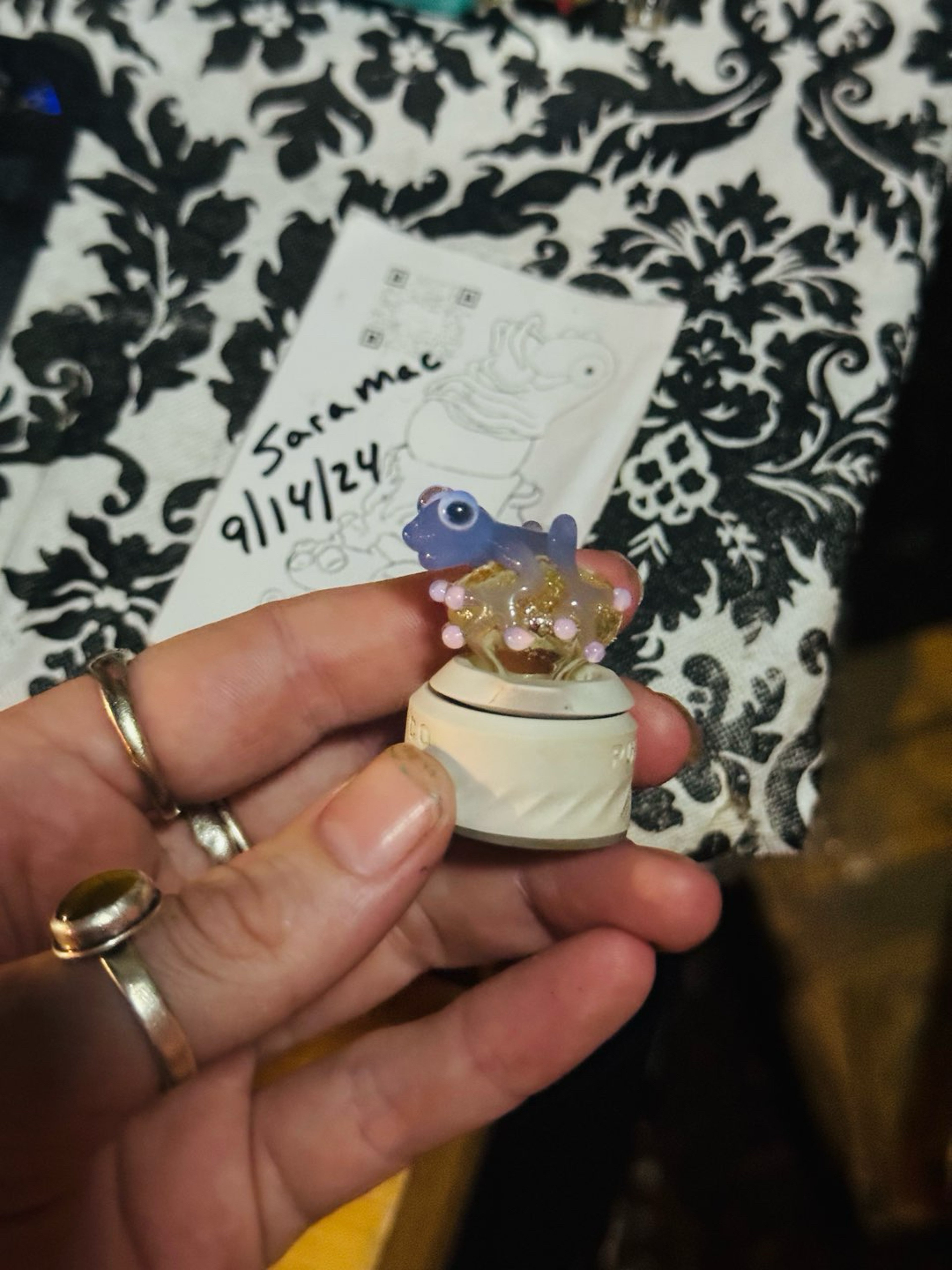 Preview pic of Frog puffco peak cap