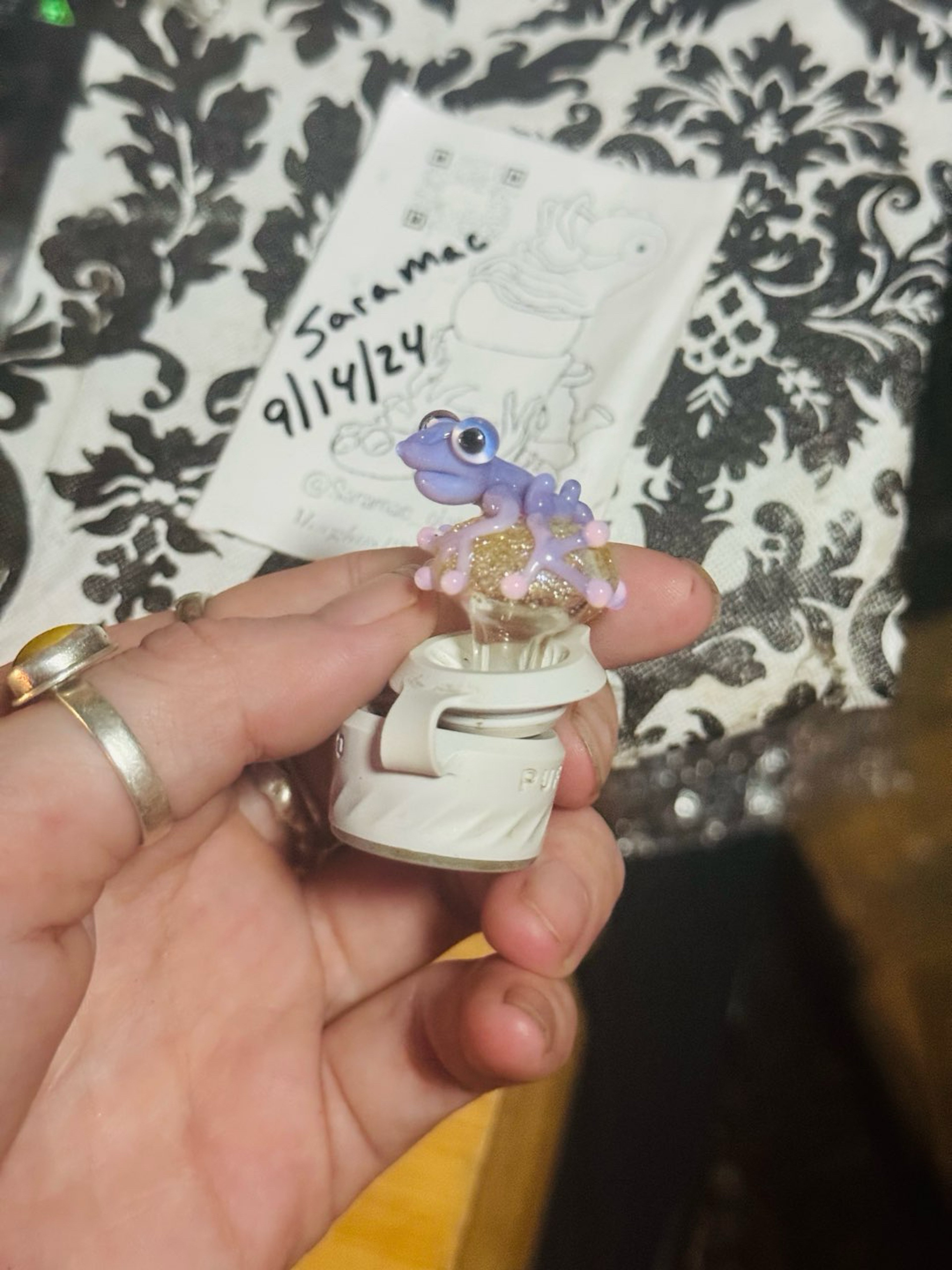 Preview pic of Frog puffco peak cap