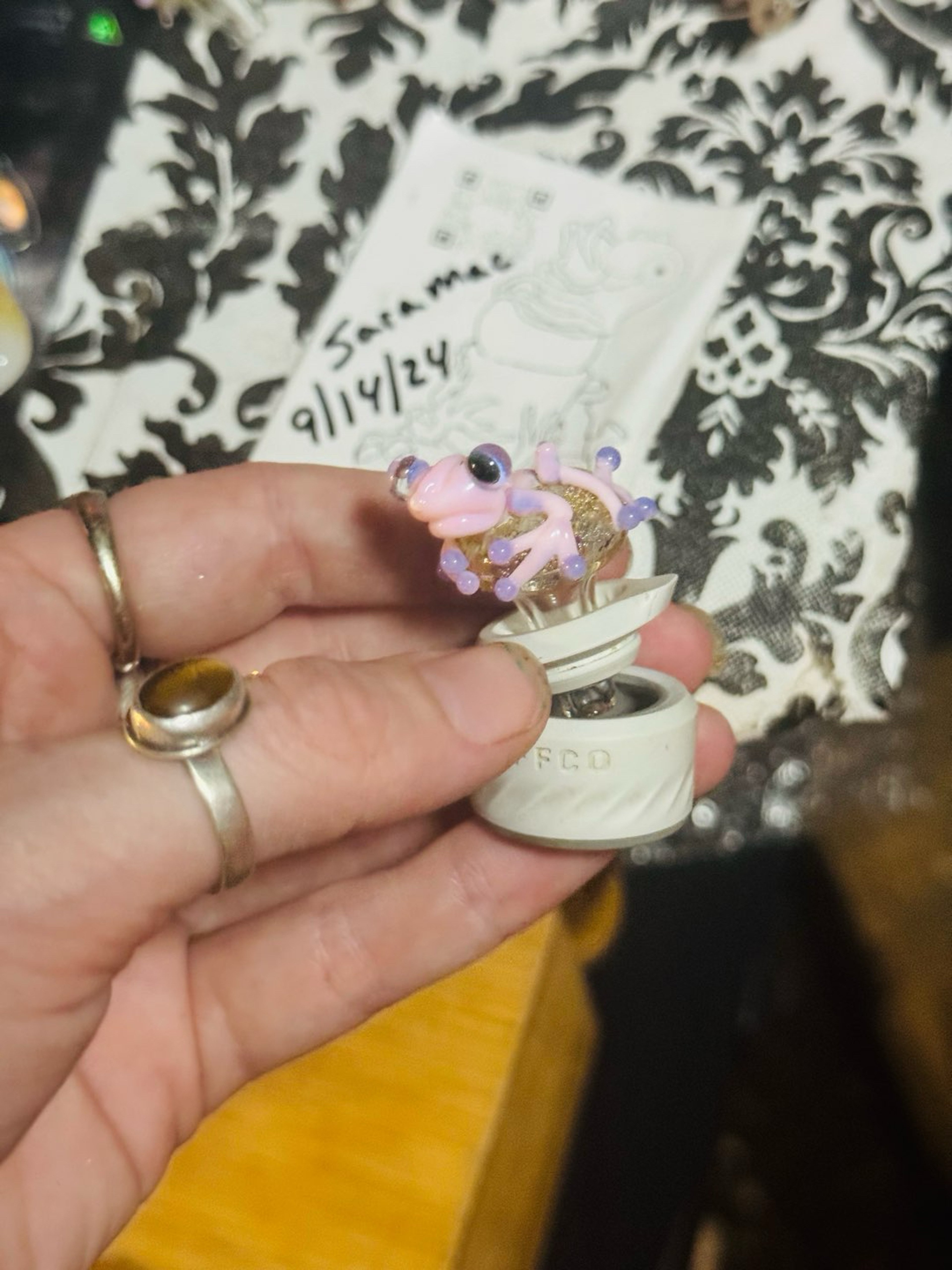Preview pic of Frog puffco peak cap