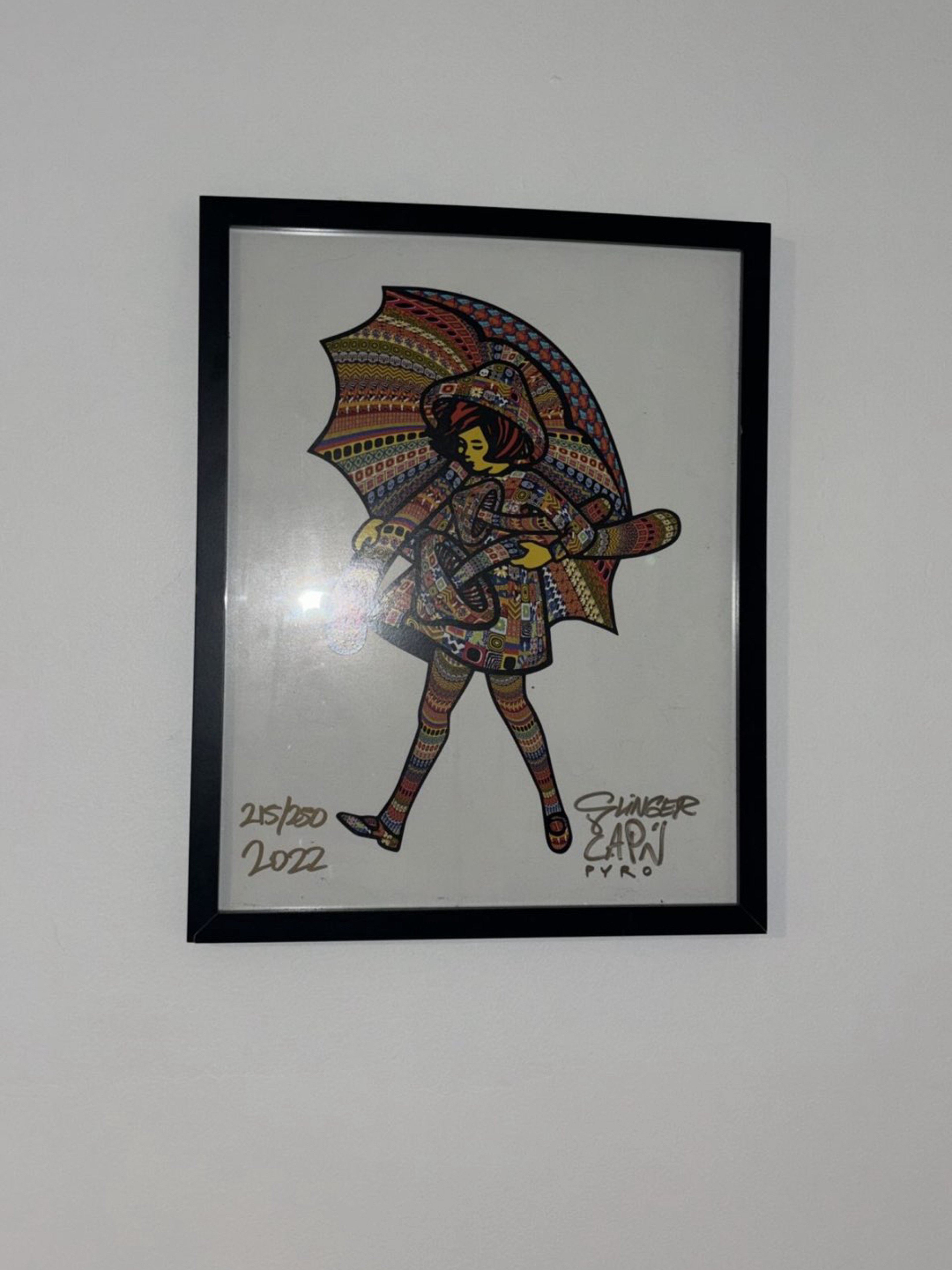 Preview pic of Slinger x pyroscopic mushroom print