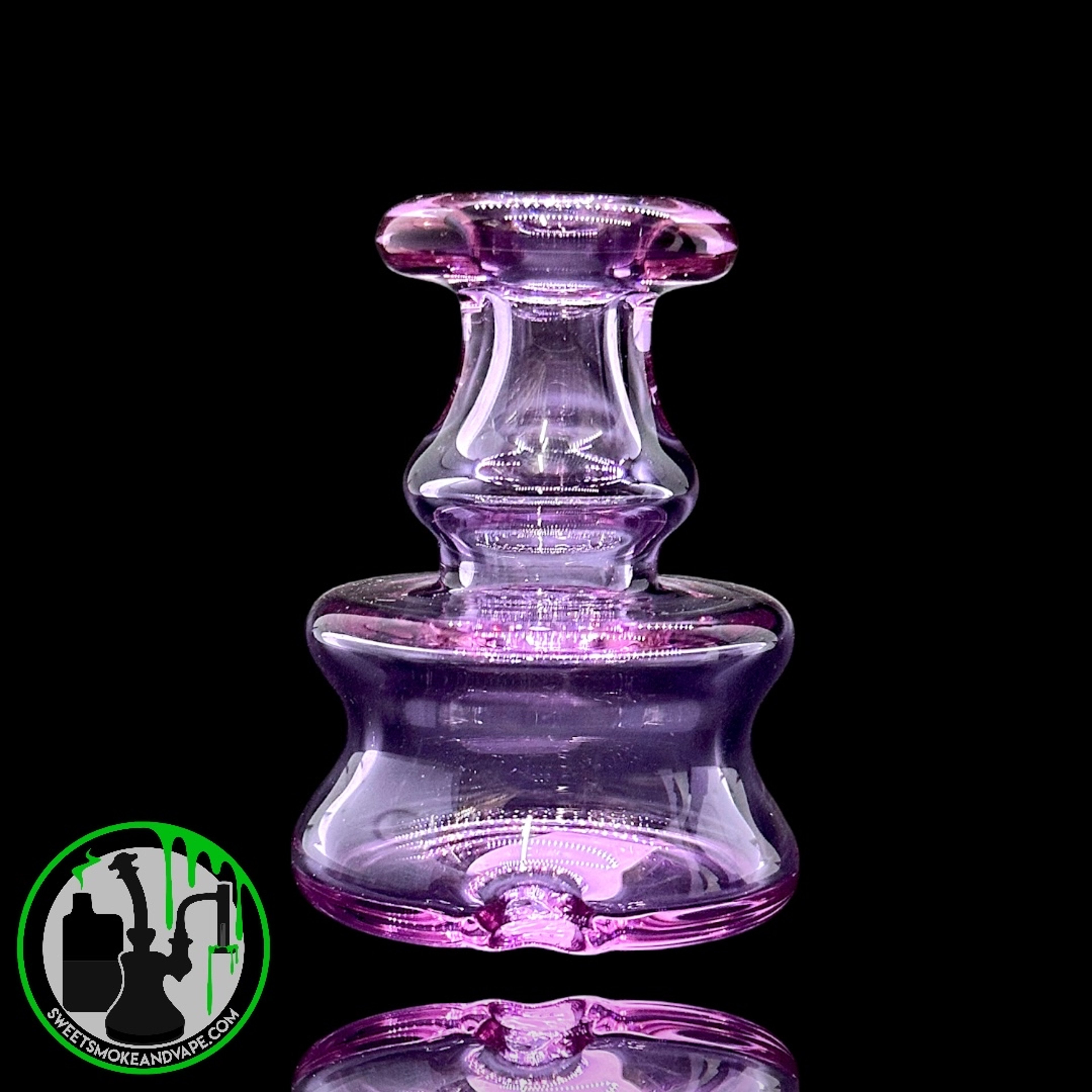 Preview pic of Evol Glass - Puffco Dry Attachment - Transparent Purple