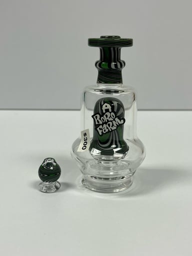 Preview pic of Boro Farms Puffco Peak or Peak Pro top with matching cap