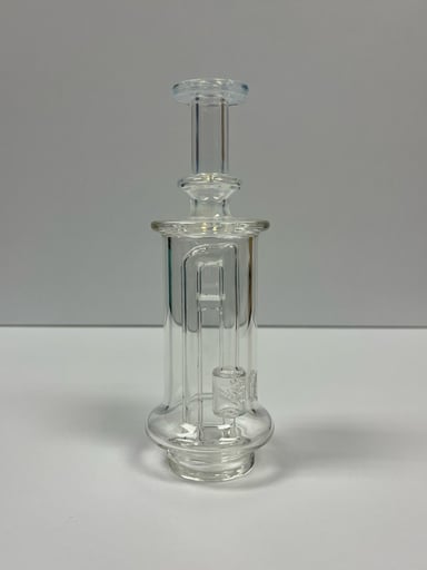 Preview pic of FatBoy Glass Puffco Peak top with Ghost color accent