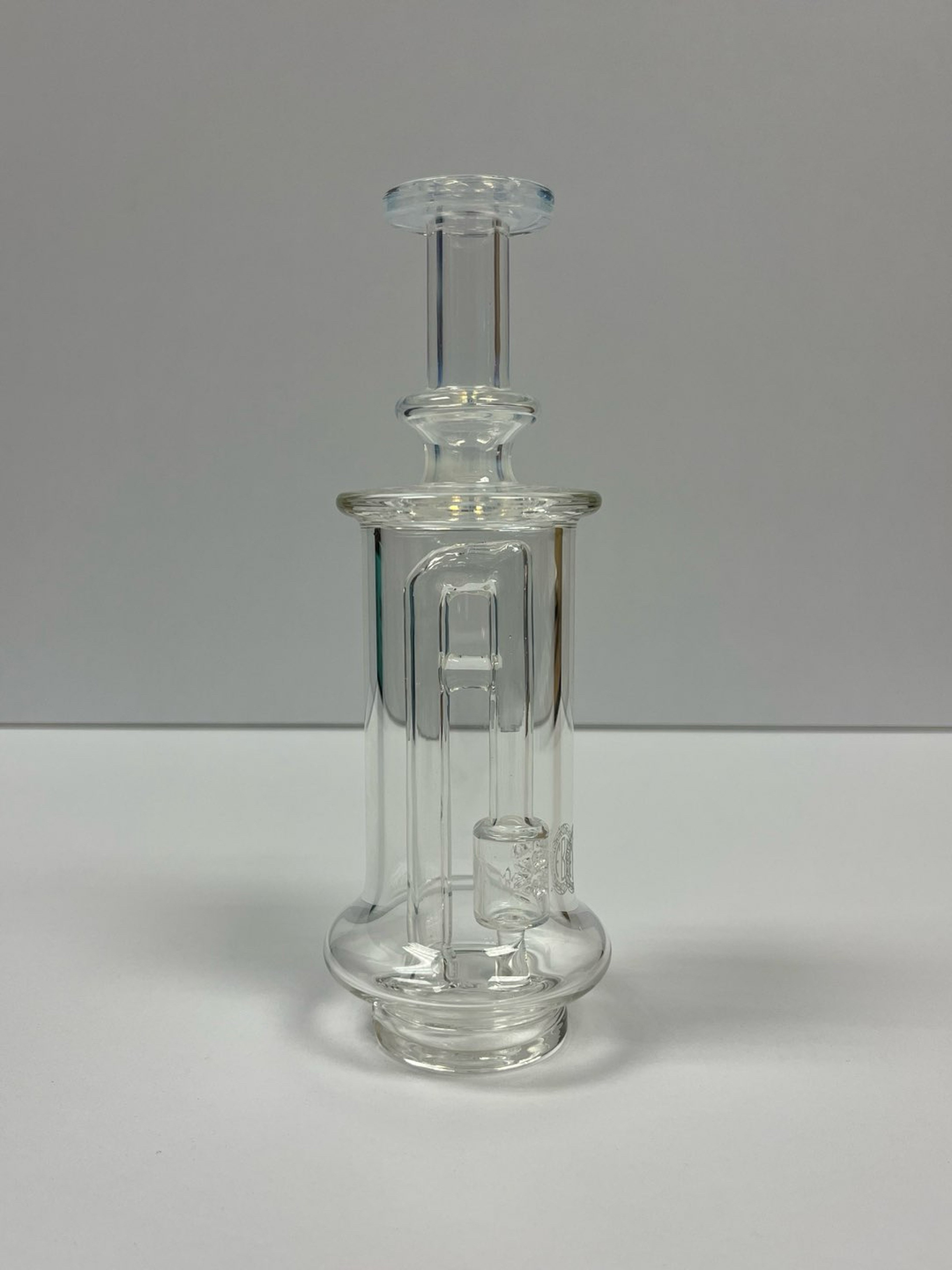 Preview pic of FatBoy Glass Puffco Peak top with Ghost color accent