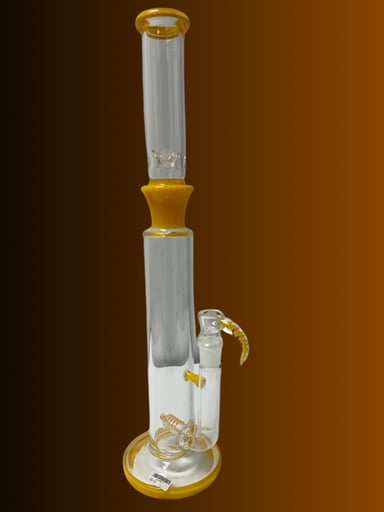 Preview pic of 17.5" USA Burnt Orange Perc Water Pipe - FS-14