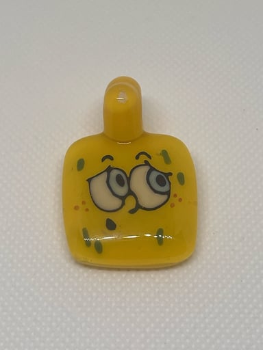 Preview pic of Avi Glass SpongeBob pendant