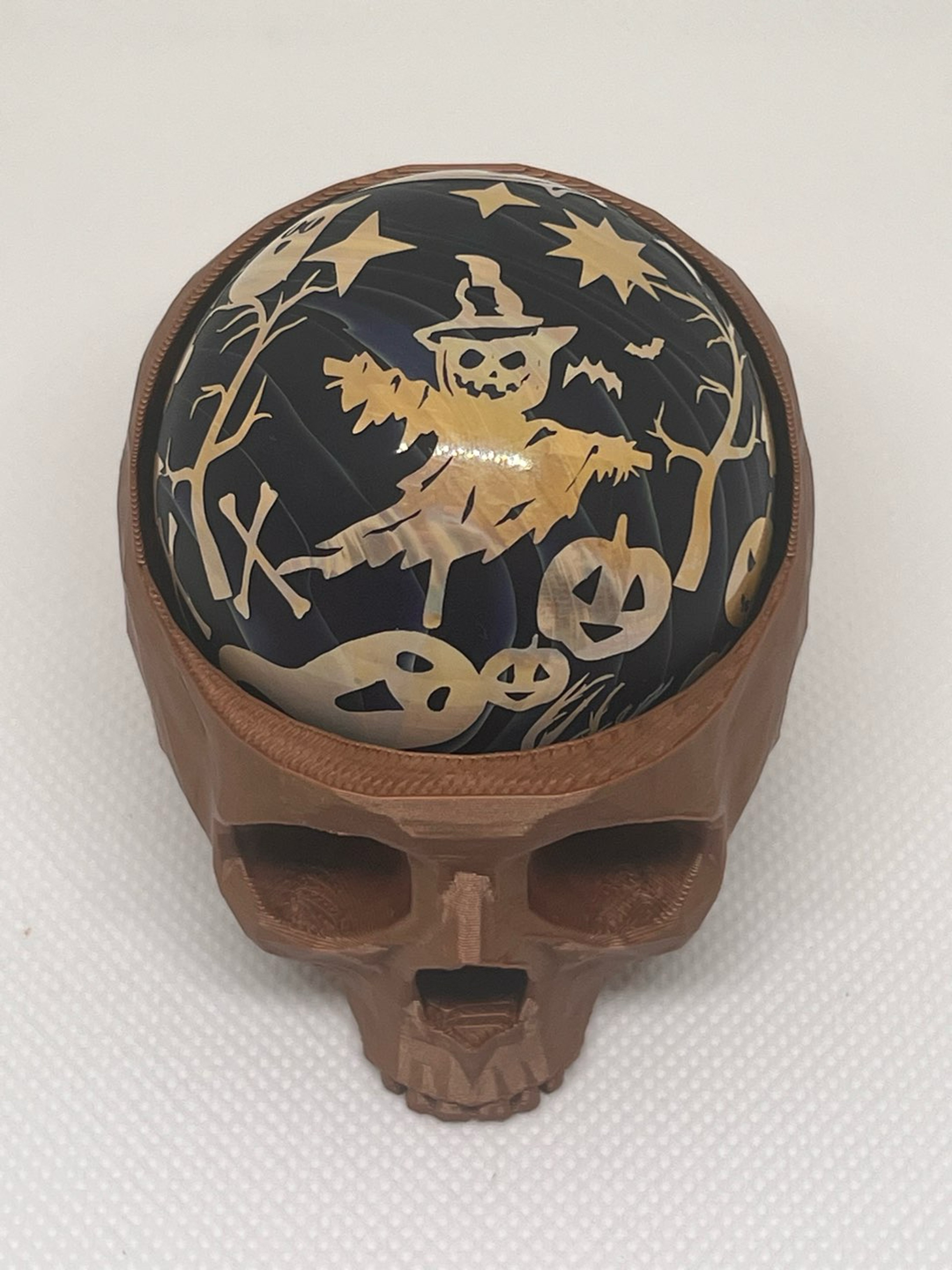 Preview pic of Dawg House Glass Halloween XL Marble