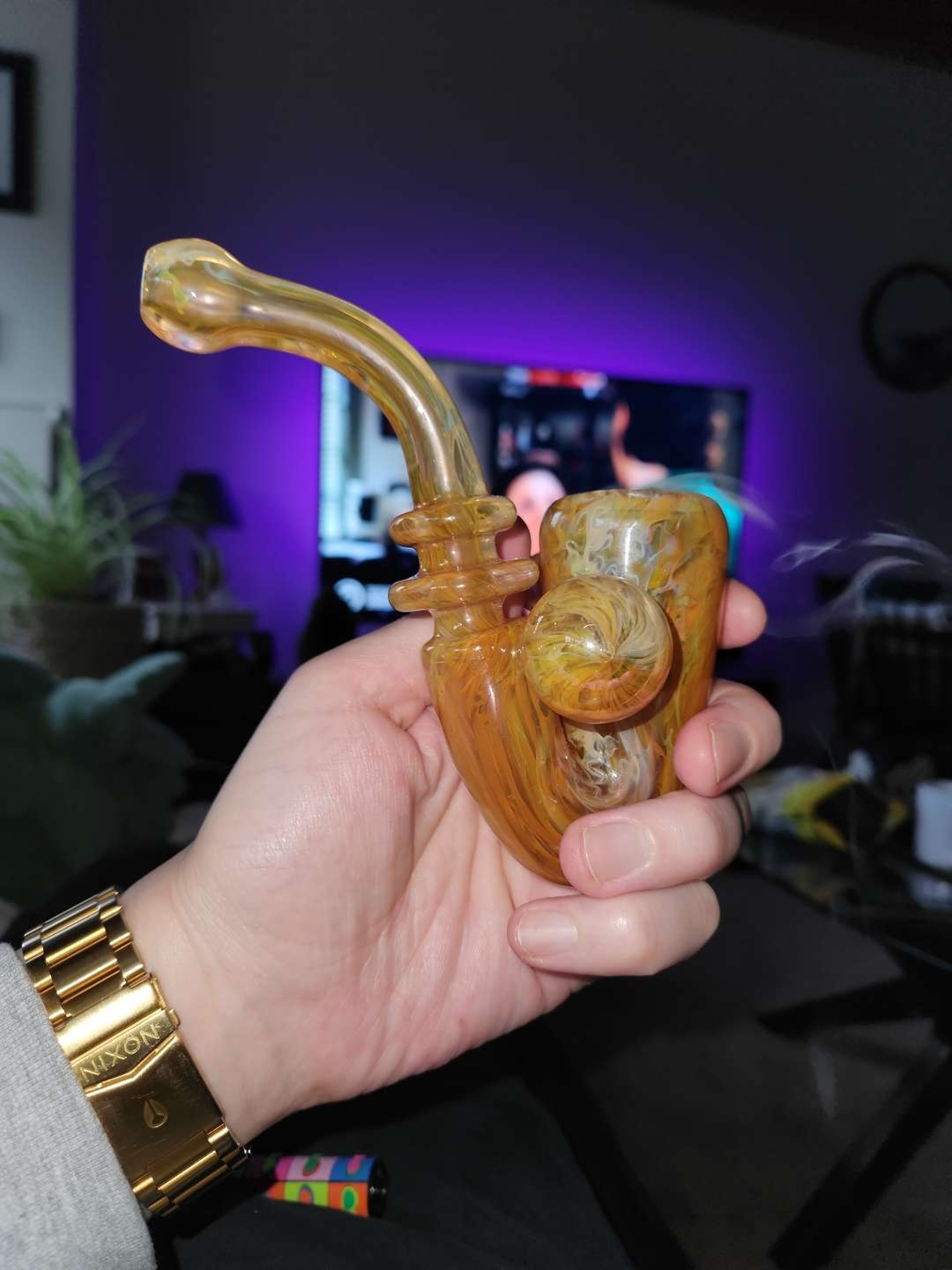 Preview pic of WC Stearns fumed Sherlock