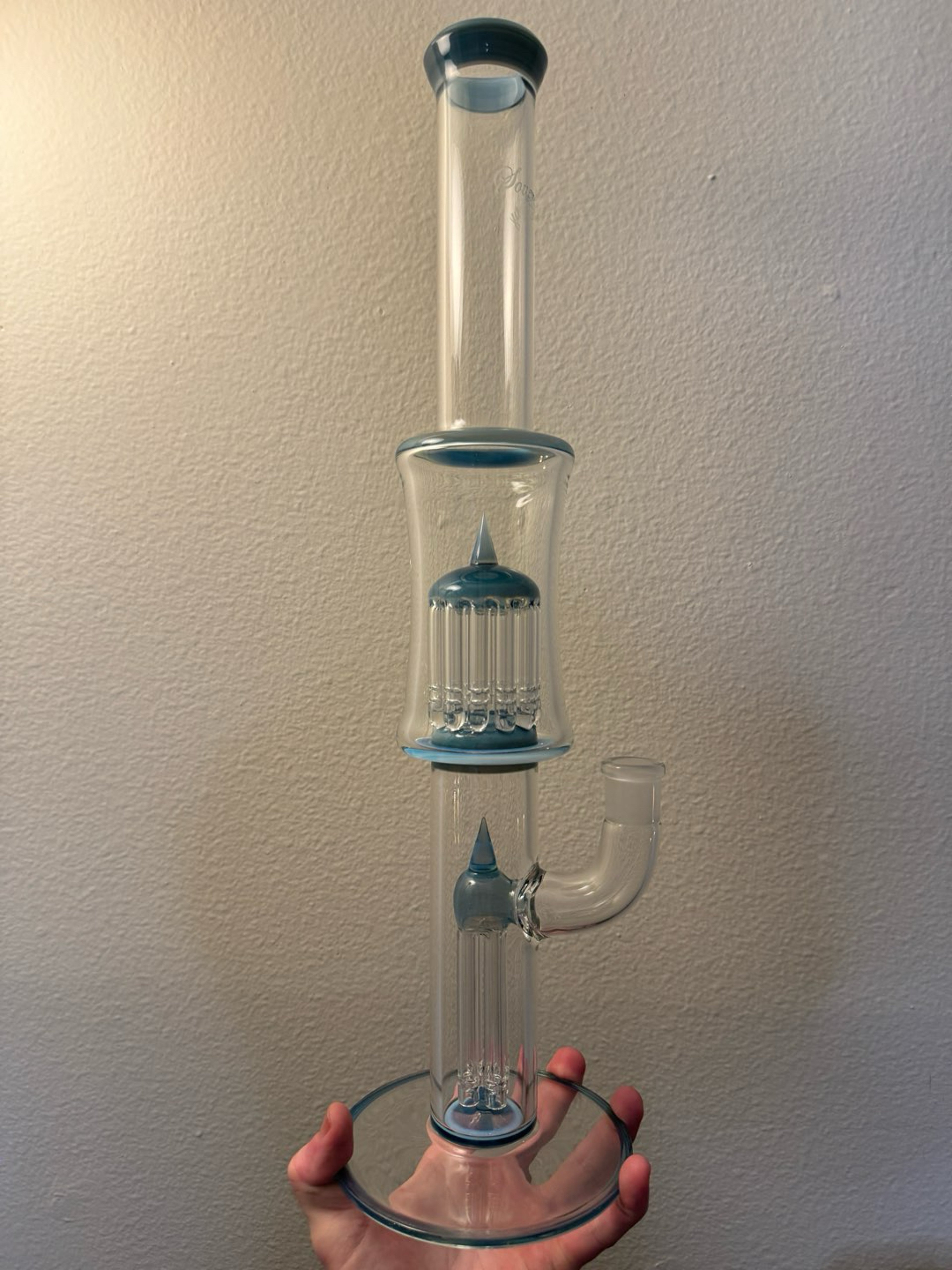 Preview pic of Blue Stardust / Ghost Fixed 4 - 12 arm FULL ACCENT