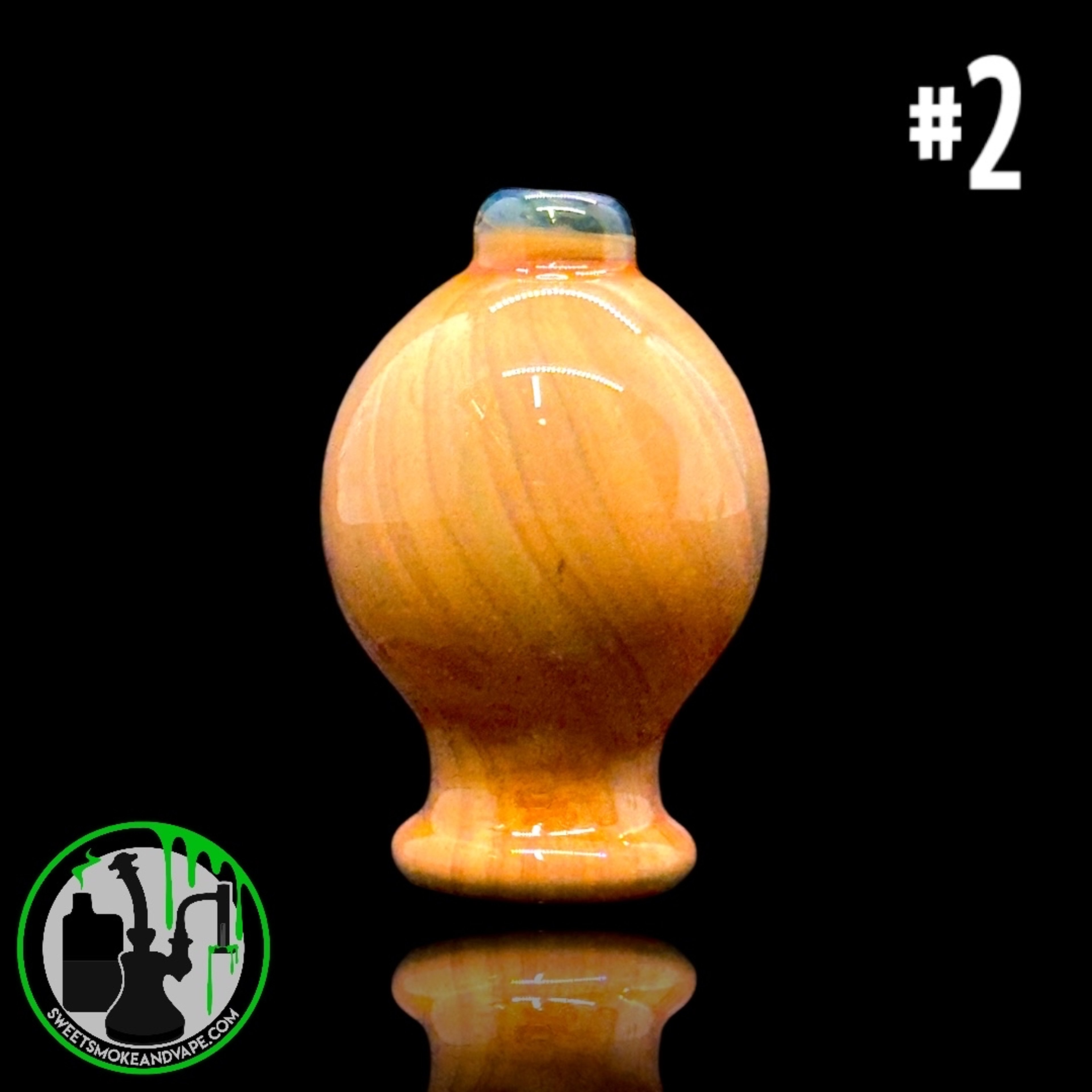 Preview pic of Daniel's Glass Art - Bubble Carb Cap #2