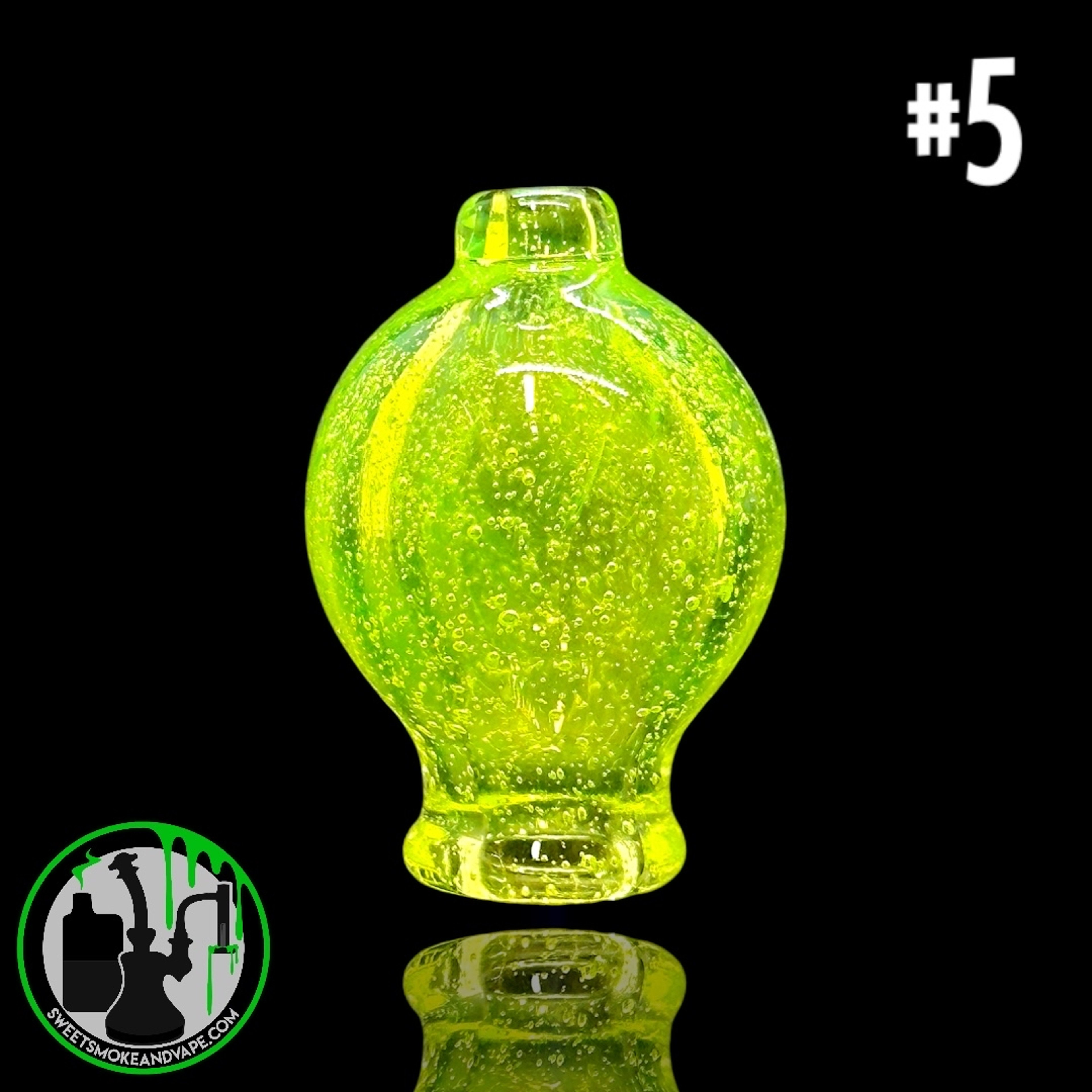 Preview pic of Daniel's Glass Art - Bubble Carb Cap #5