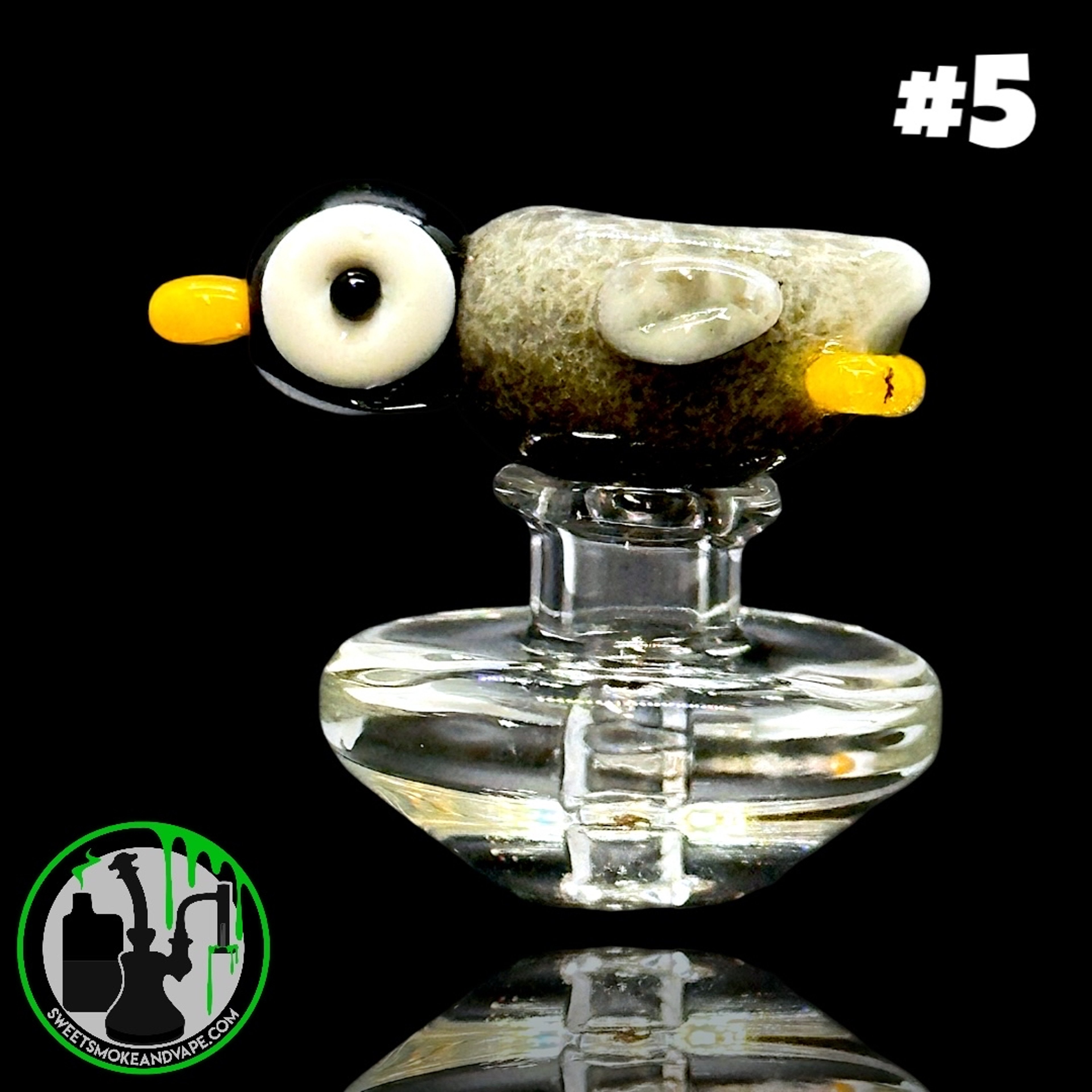 Preview pic of Empire Glassworks - Puffco Peak Carb Cap - Duck #5