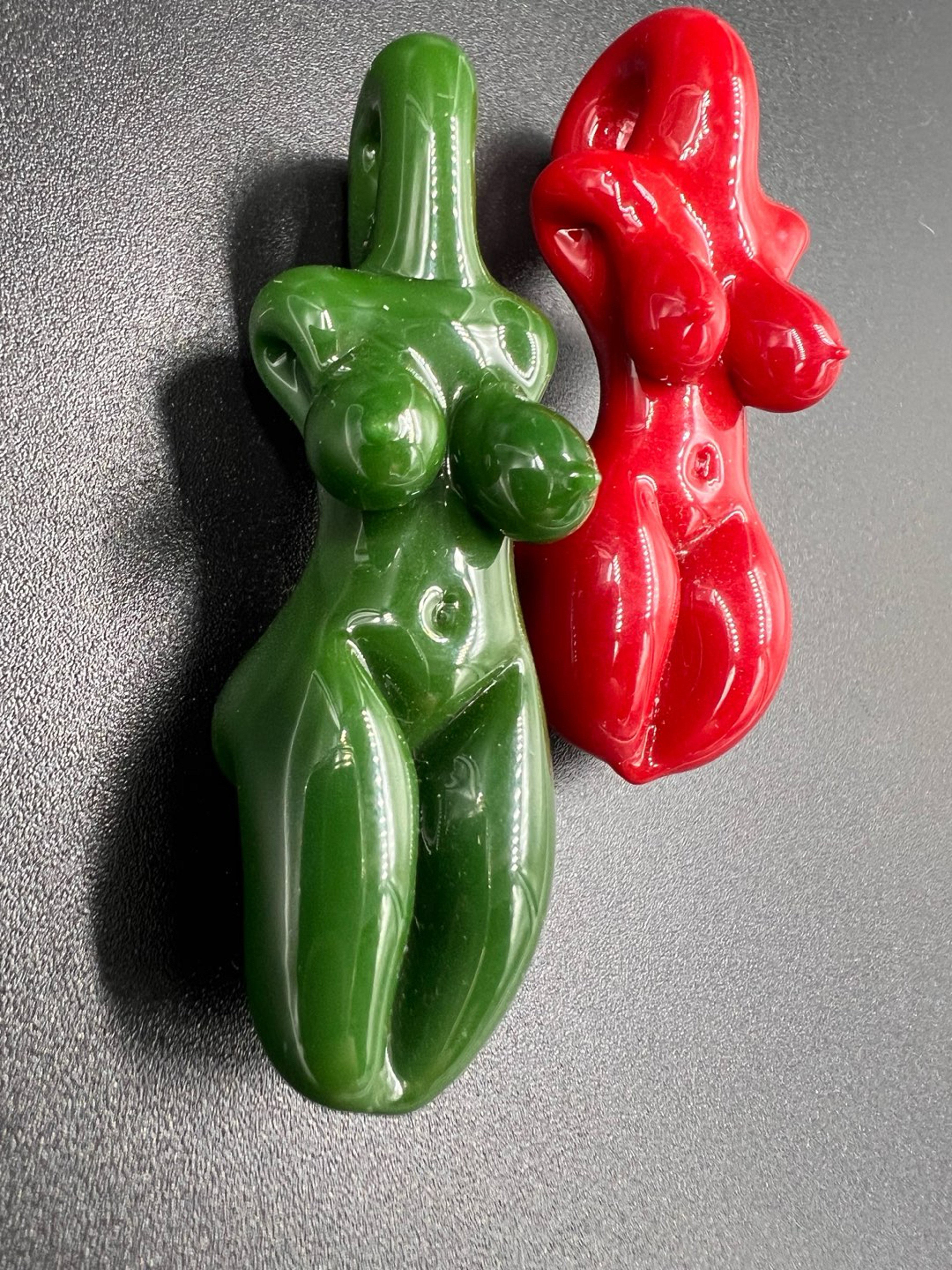 Preview pic of Christmas Lady Pendants