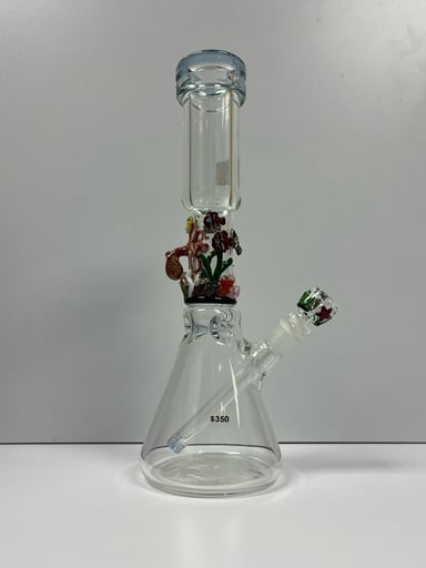 Preview pic of Empire Glassworks ocean sea beaker tube lots of detail