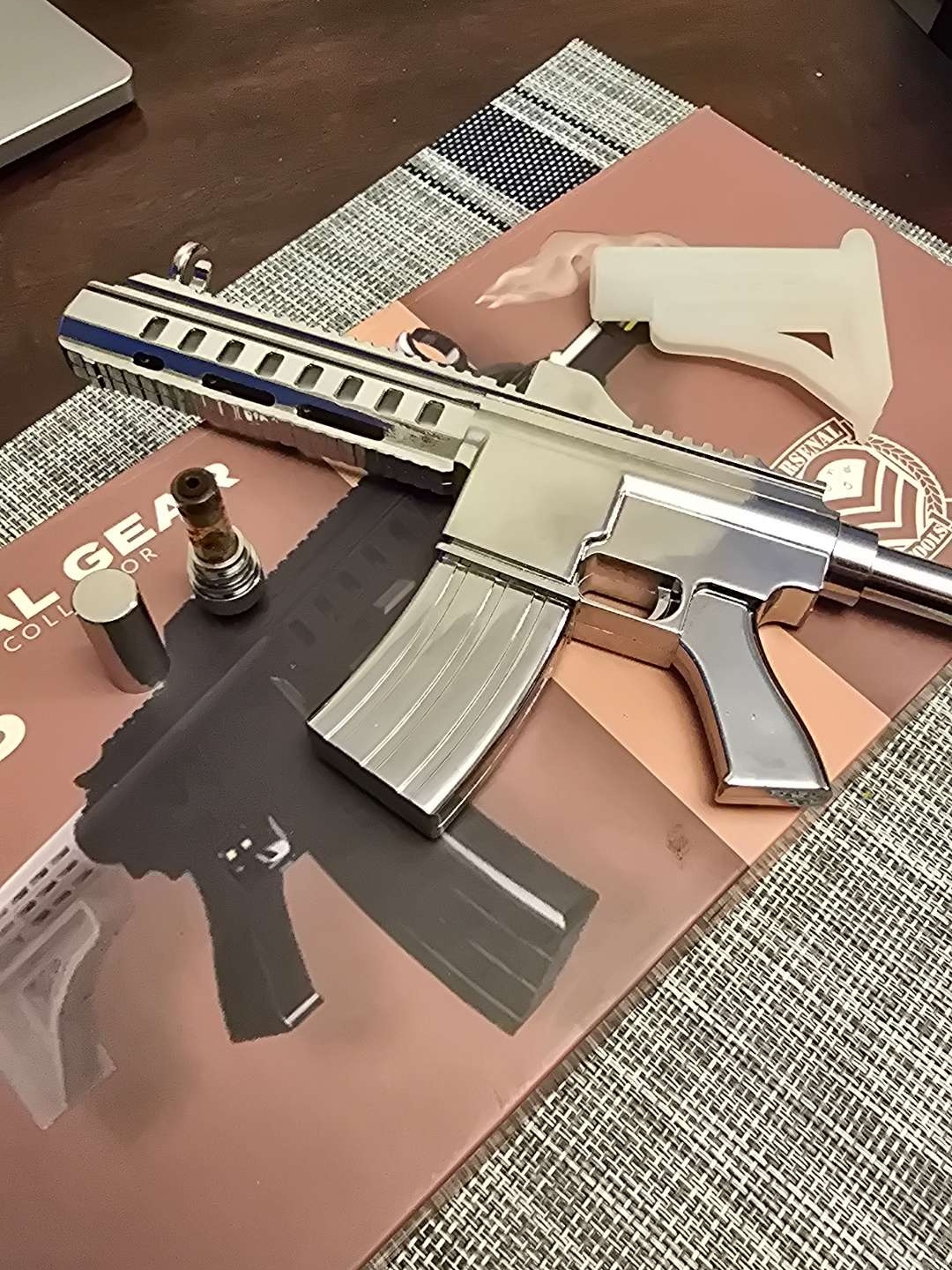 Preview pic of Nector Collector...Arsenal Gear CHROME AR-15