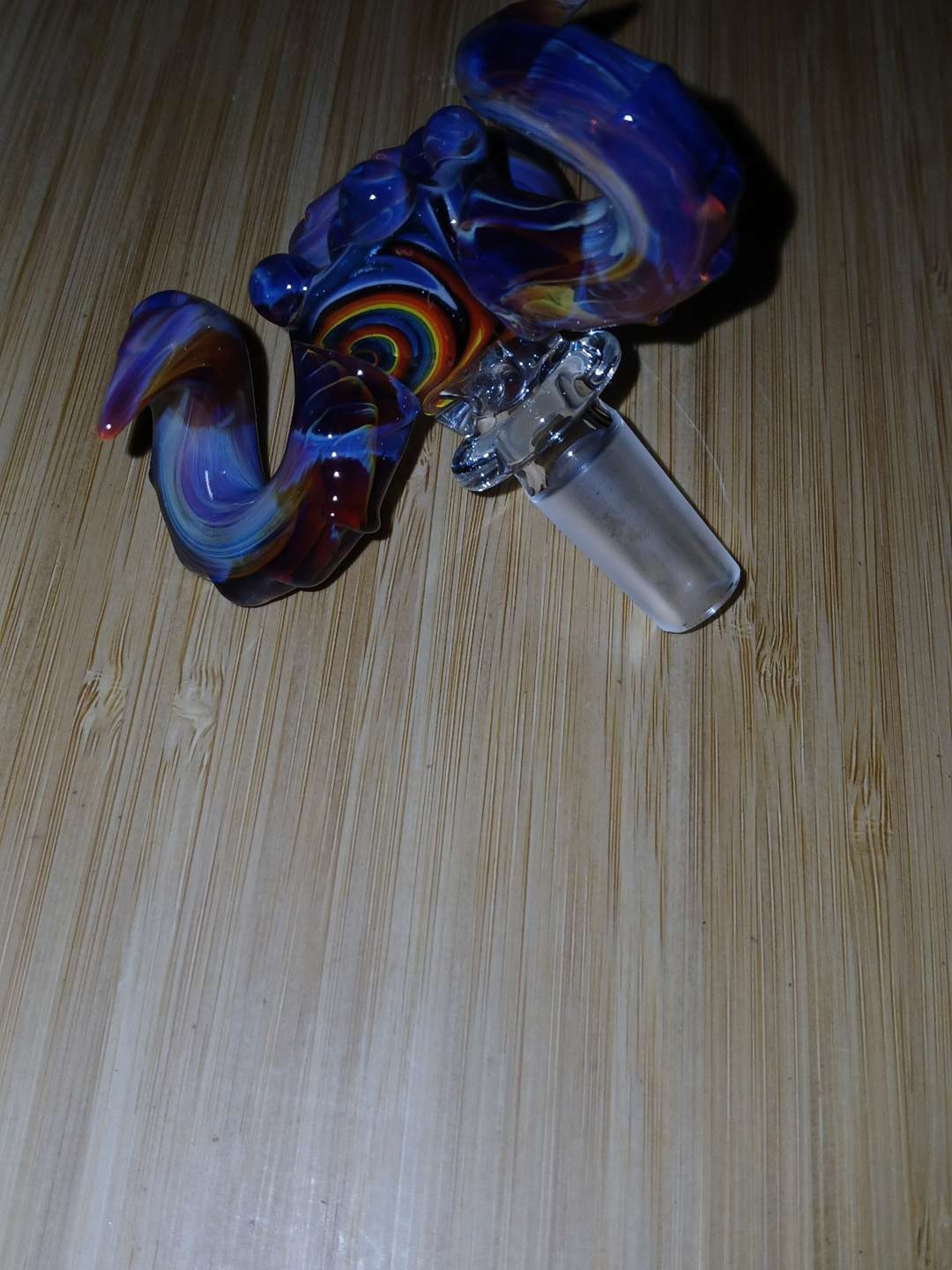 Preview pic of Superphunkglassworks 3 horn slide 14mm