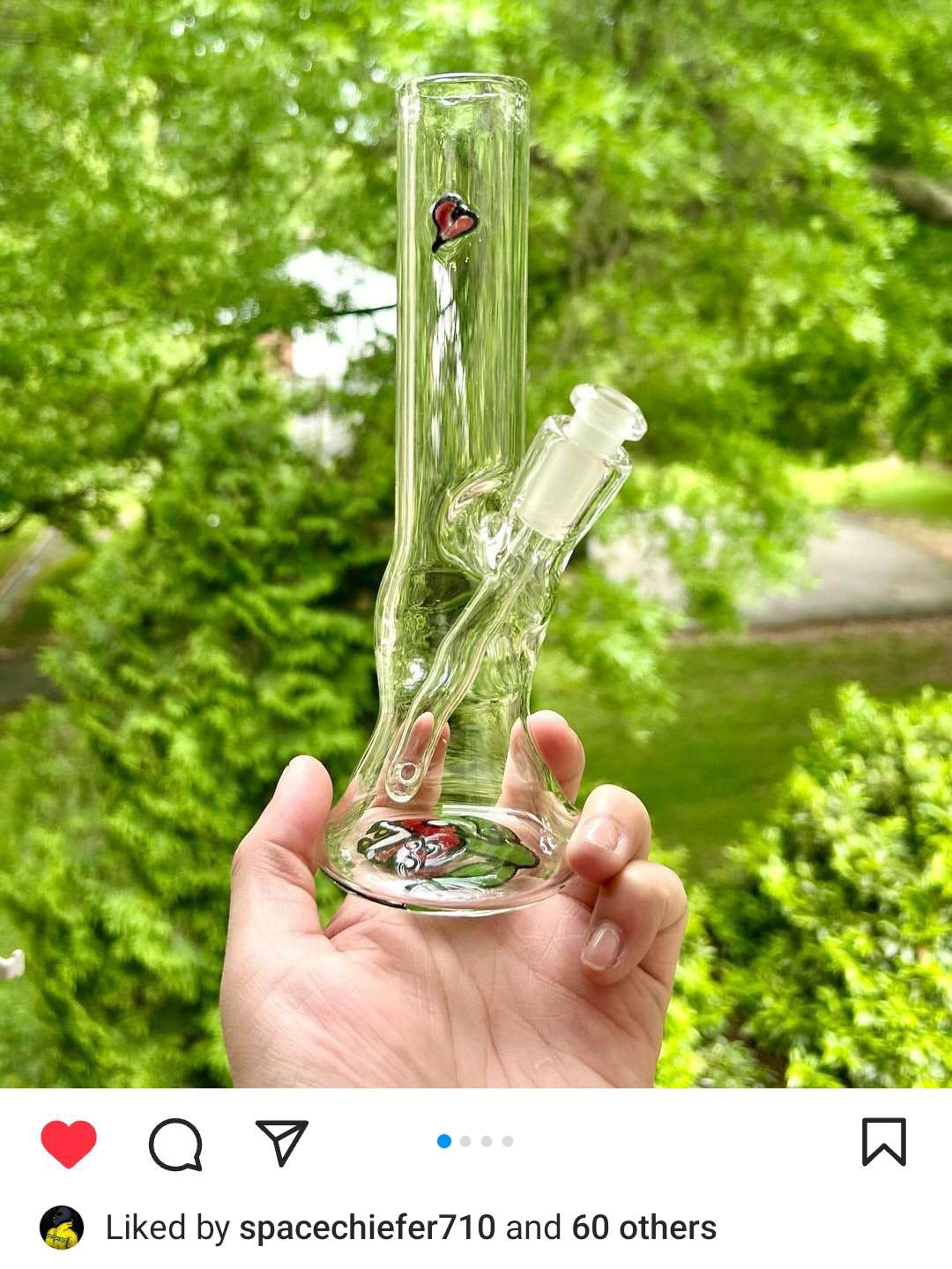 Preview pic of Jake's glass mini tube