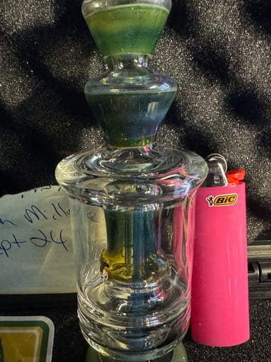 Preview pic of Kosher Glass: Chugger #8 Yellow over Europa Star