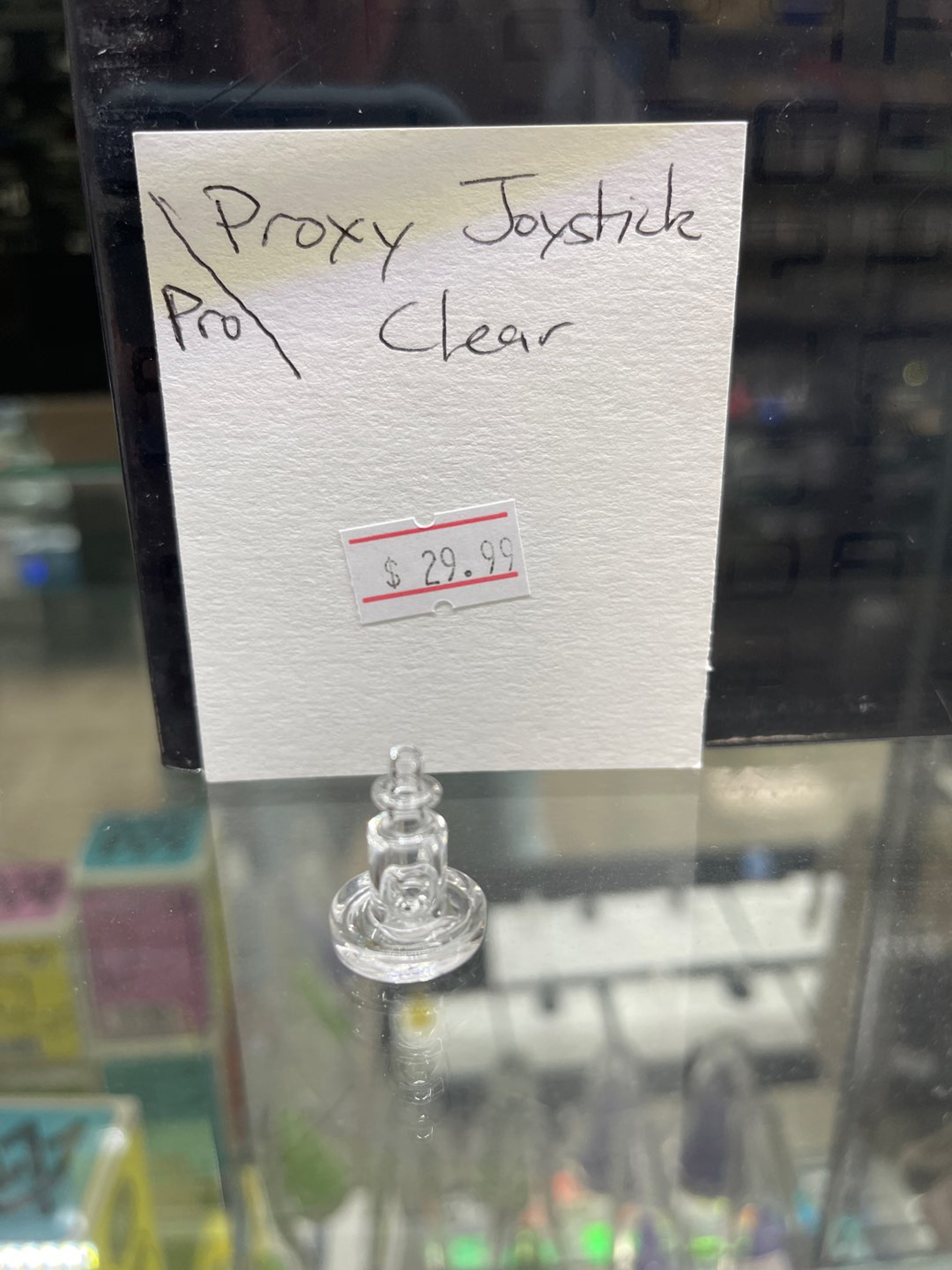 Preview pic of Puffco Pro and Proxy joystick Clear