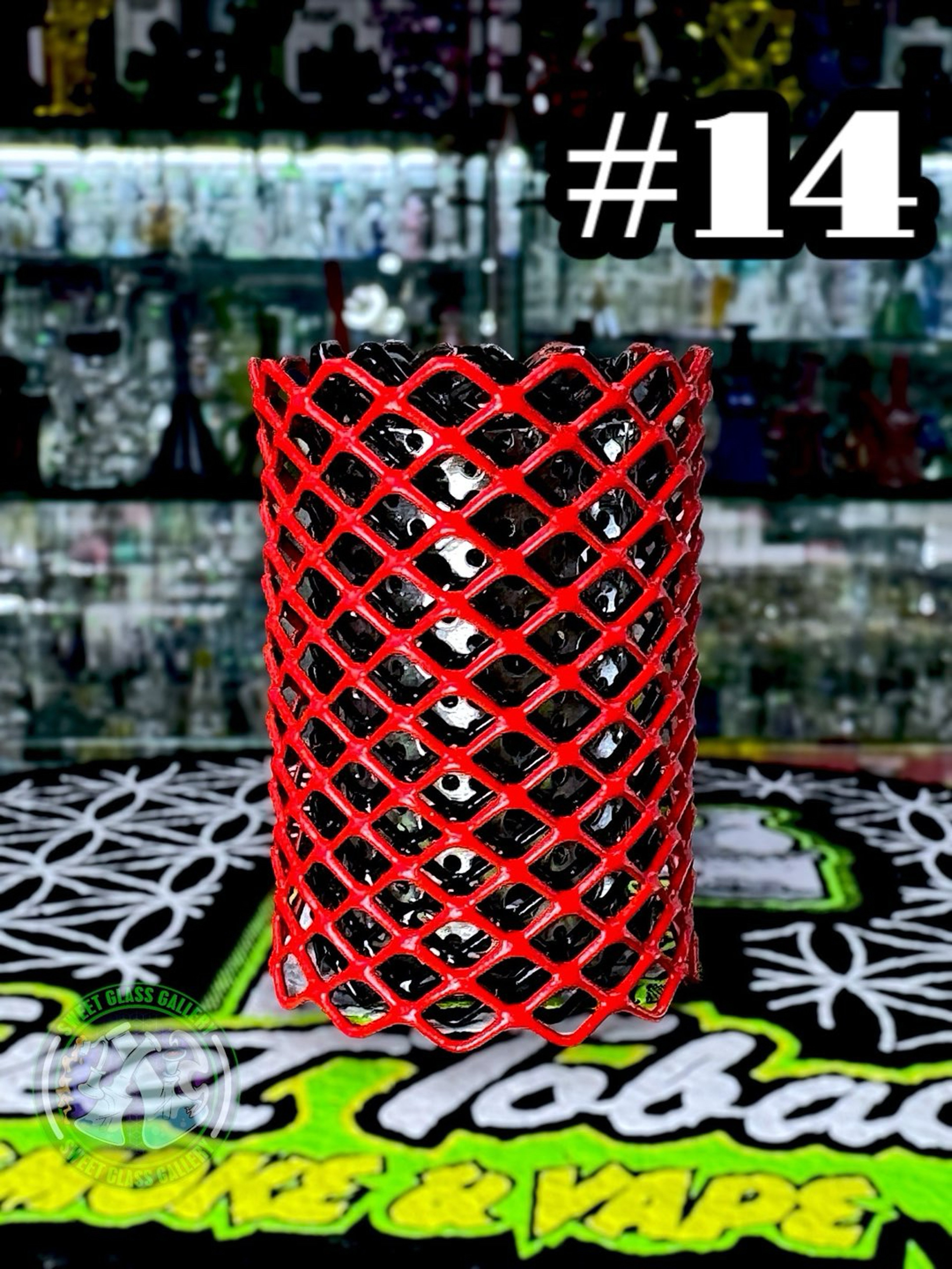 Preview pic of Mamba Guardz - Blazer GT8000 Torch Heat Cage #14 - Bright Red