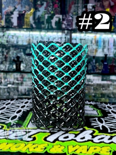Preview pic of Mamba Guardzz - Heat Cage #2 Blazer GT8000 Guard (Teal & Black)