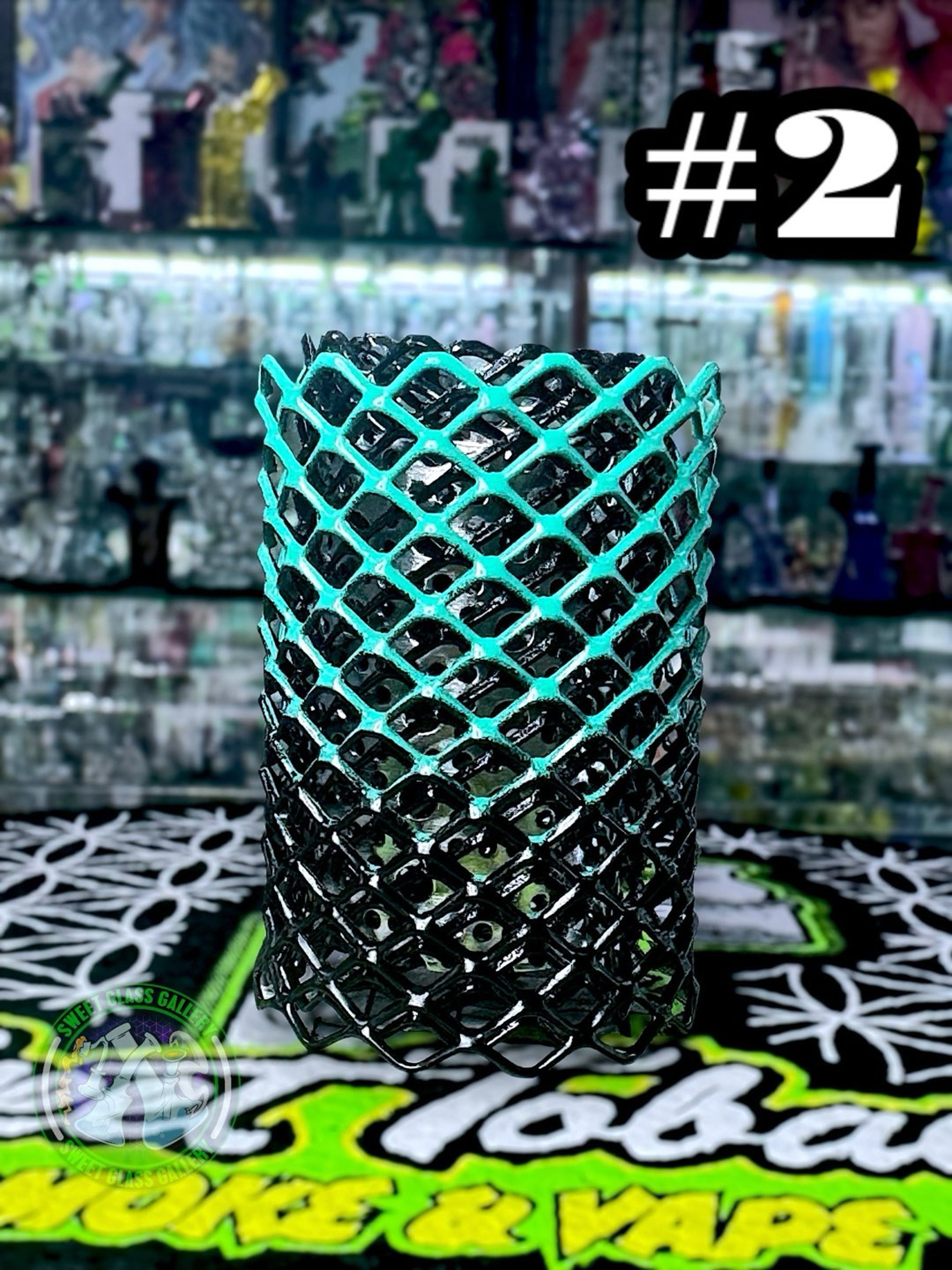 Preview pic of Mamba Guardz - Heat Cage #2 Blazer GT8000 Guard (Teal & Black)