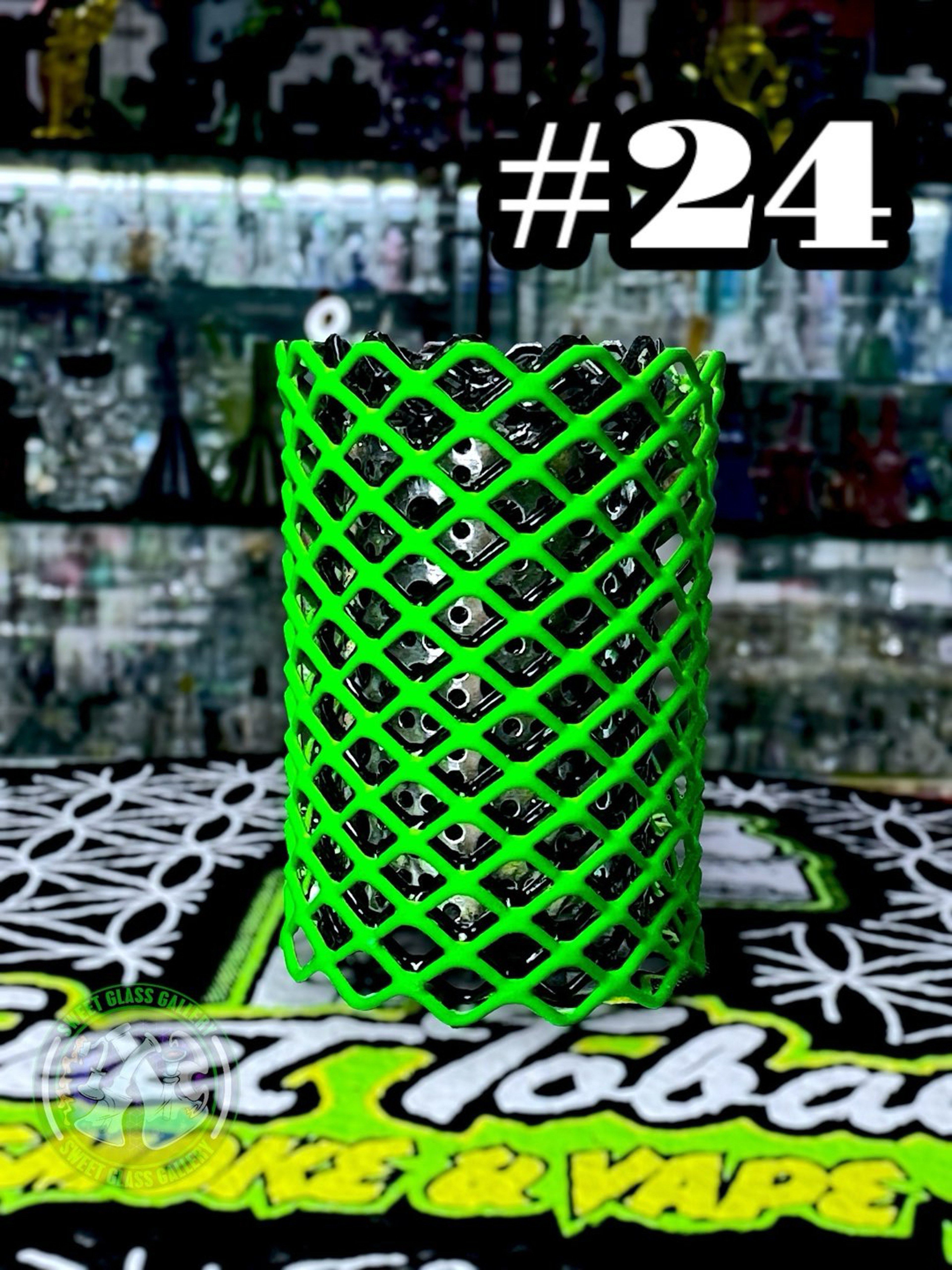 Preview pic of Mamba Guardz - Heat Cage #24 - Blazer GT8000 Guard (Bright Green)