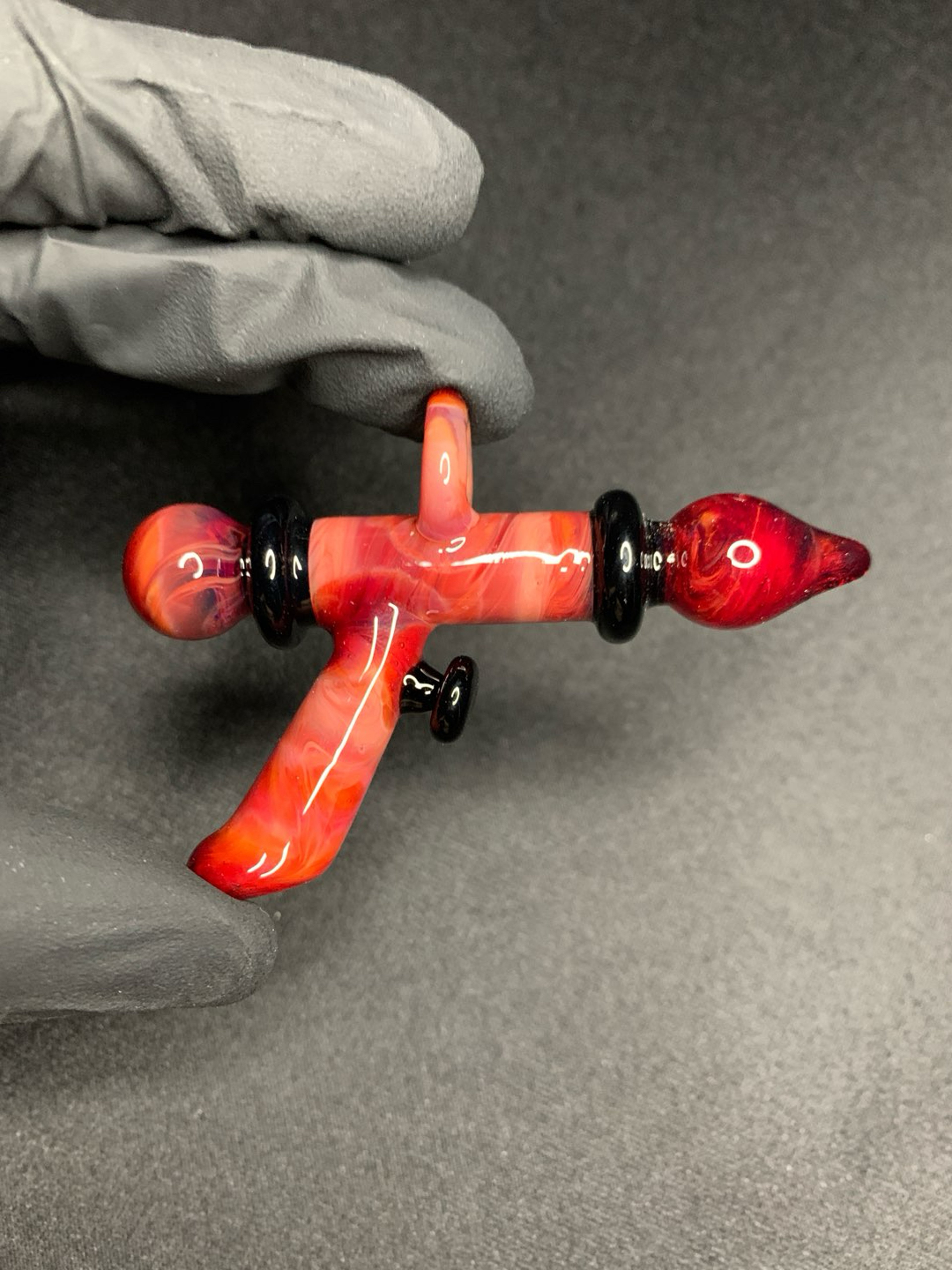 Preview pic of Tequila Sunrise/Black Jack ray gun pendant