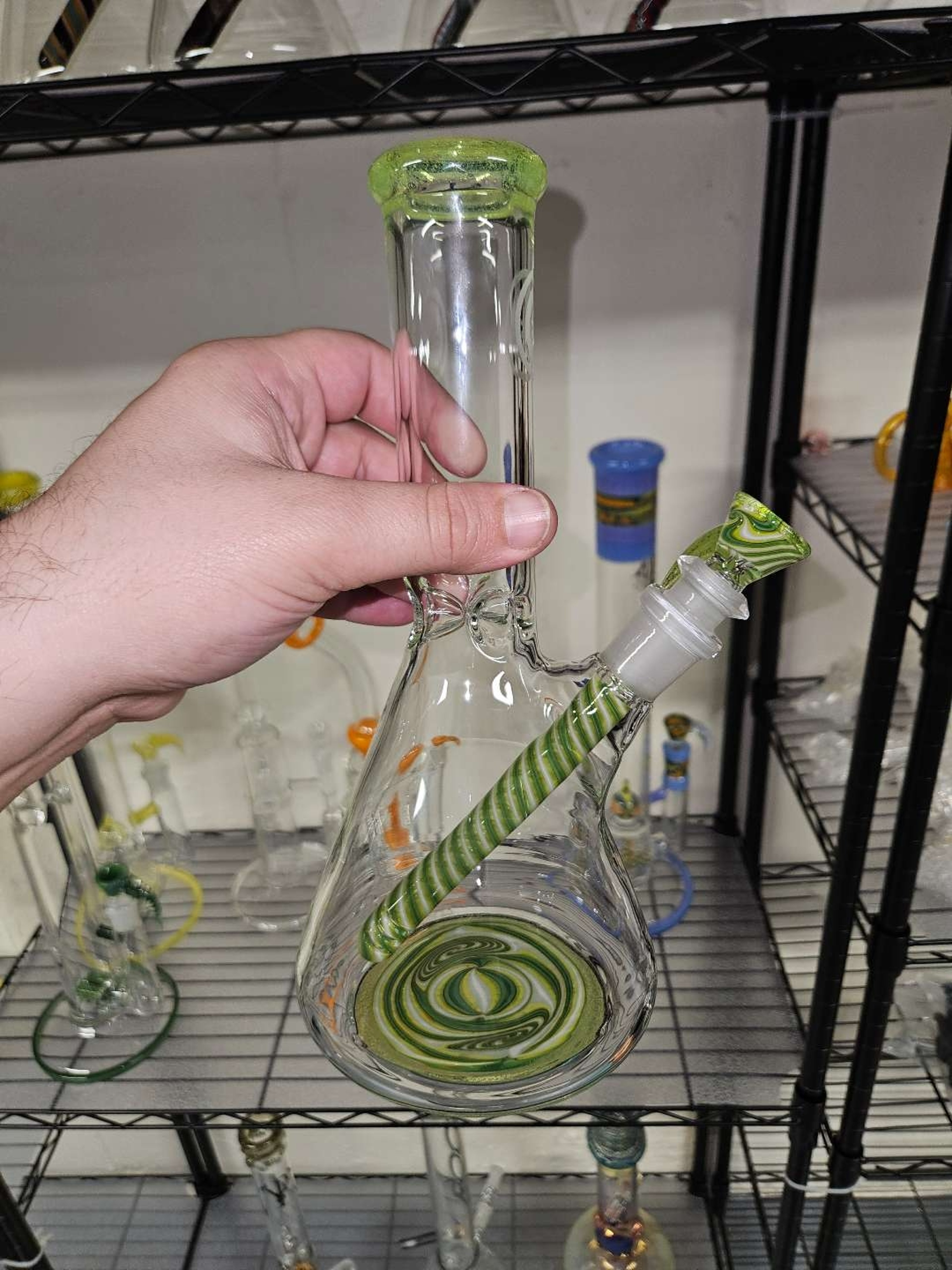 Preview pic of Green Wig Wag Beaker by OJ_FLAME