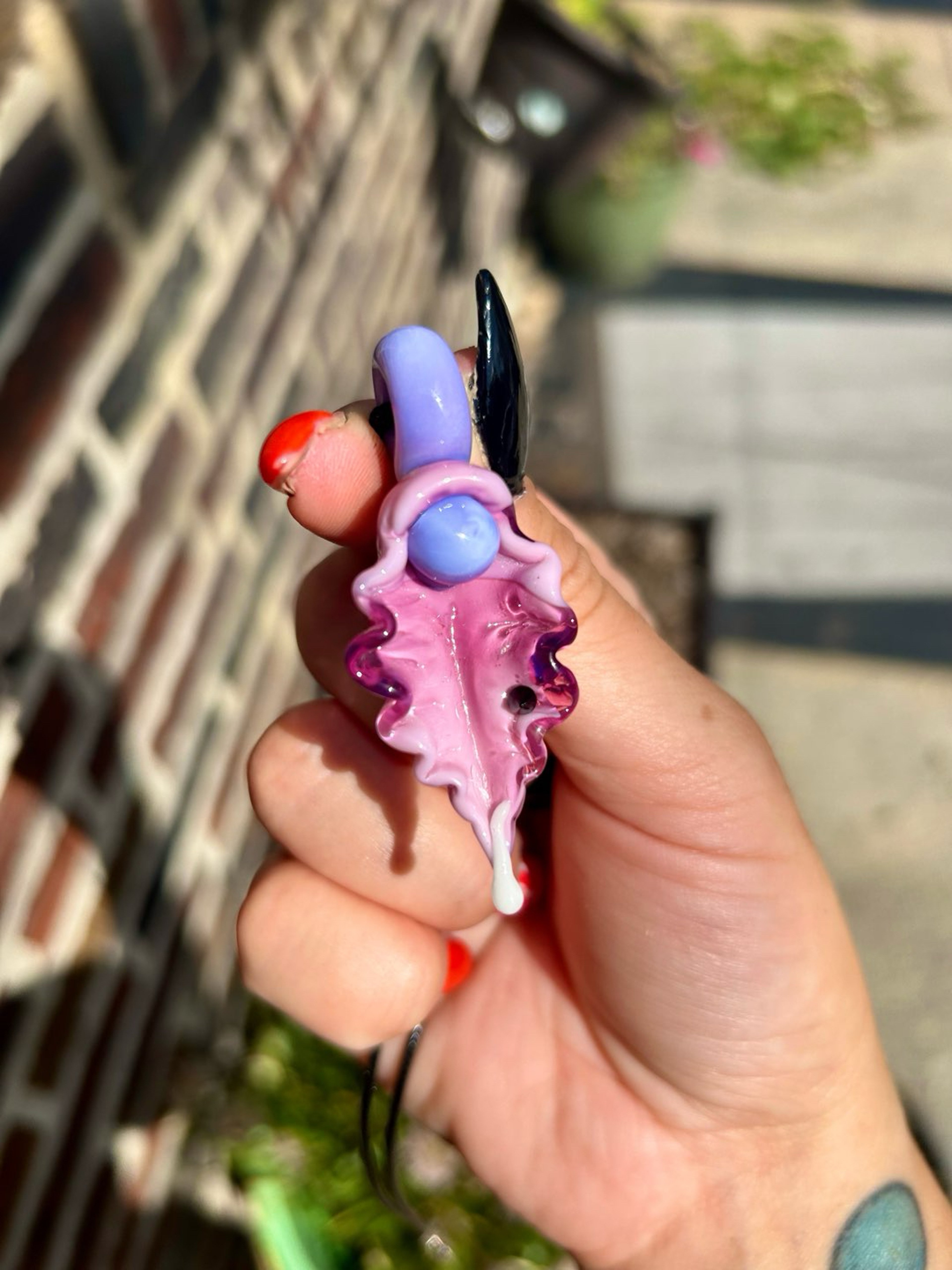 Preview pic of Pierced Pussy Pendy w/drip- Stargazer