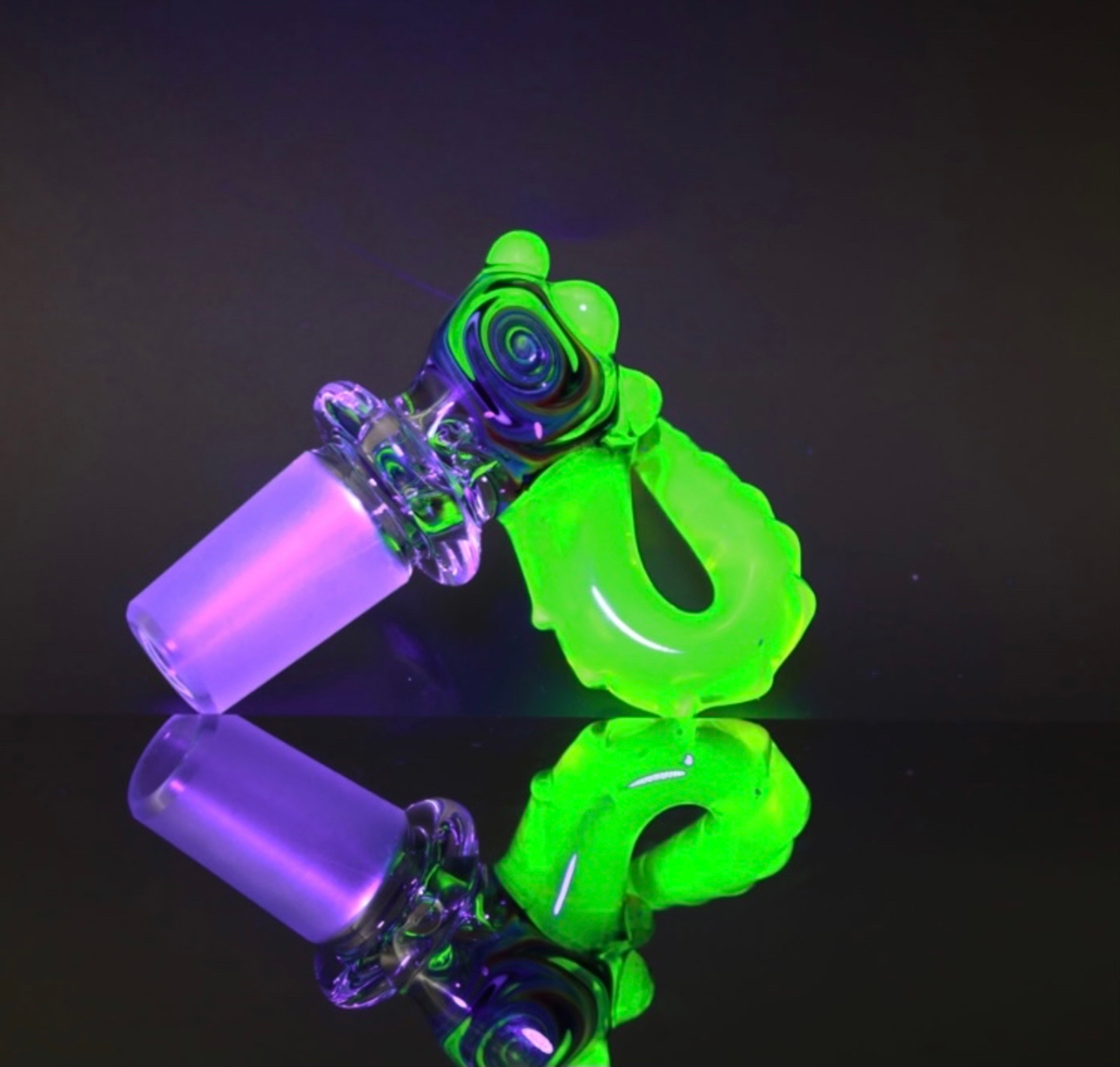 Preview pic of Super phunk heady coldworked UV Illuminati