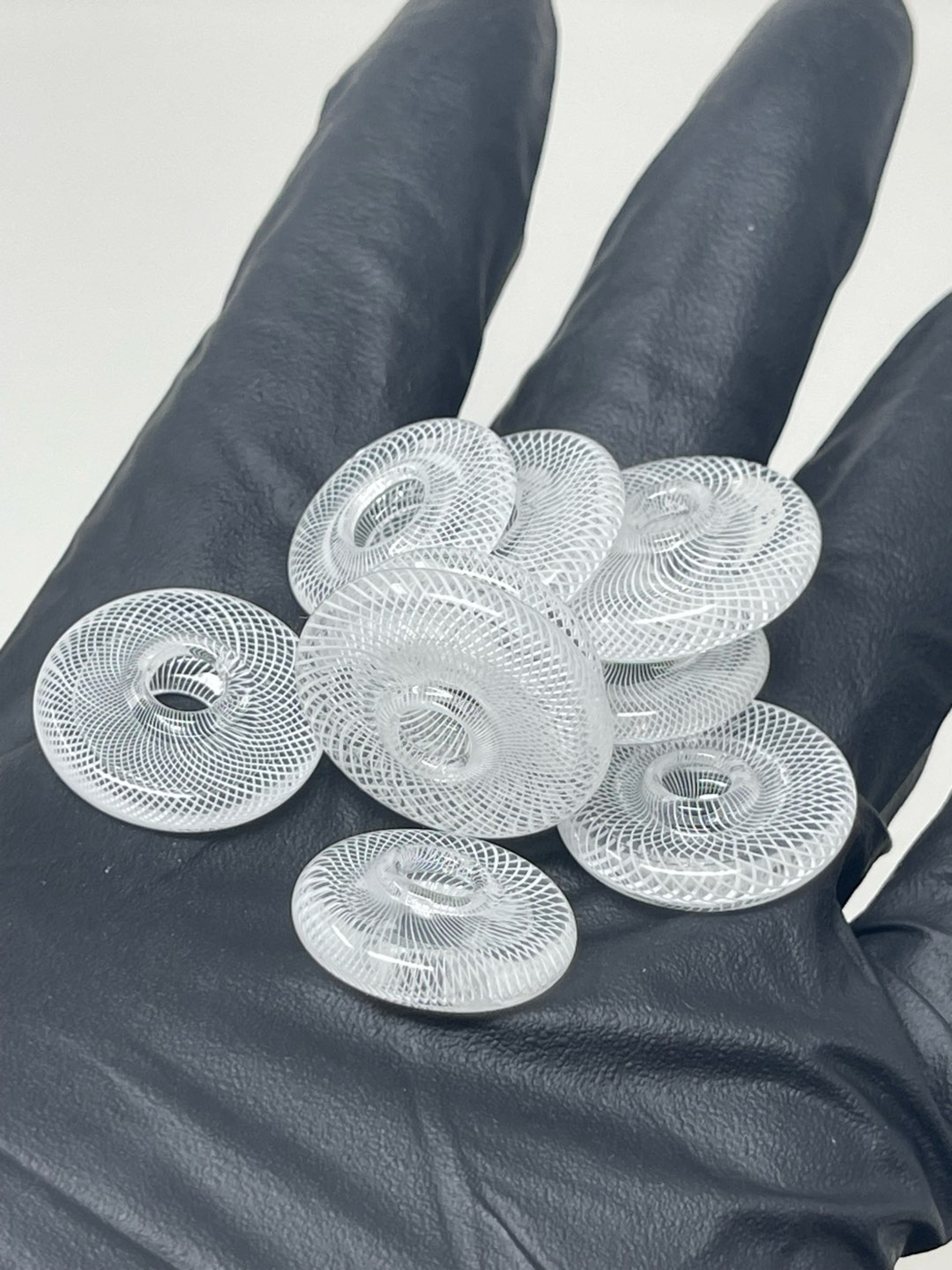Preview pic of Blue Soldier Art retti disc beads