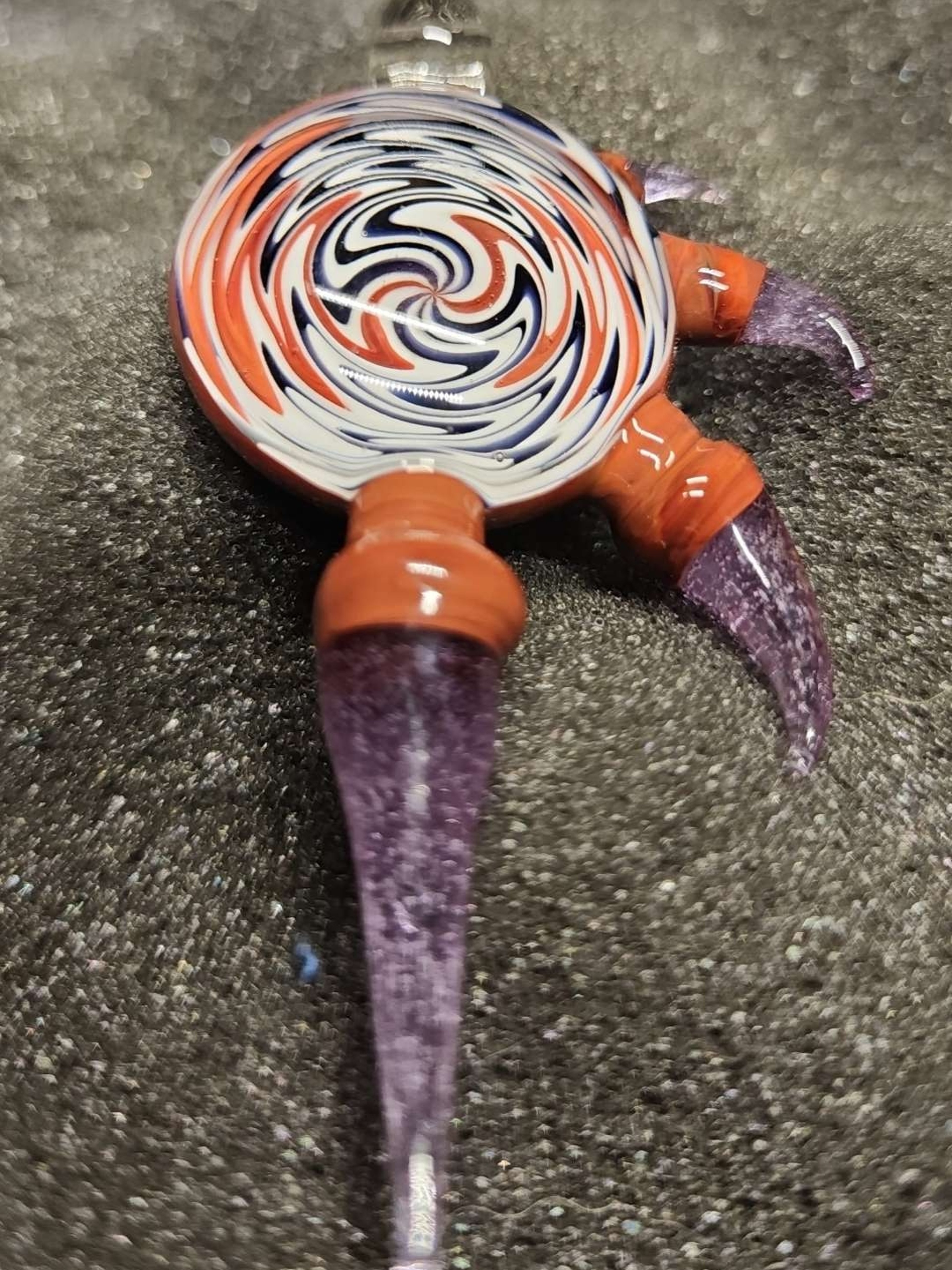 Preview pic of Zach Stasburg Glass Lineworked Dabber Pendant