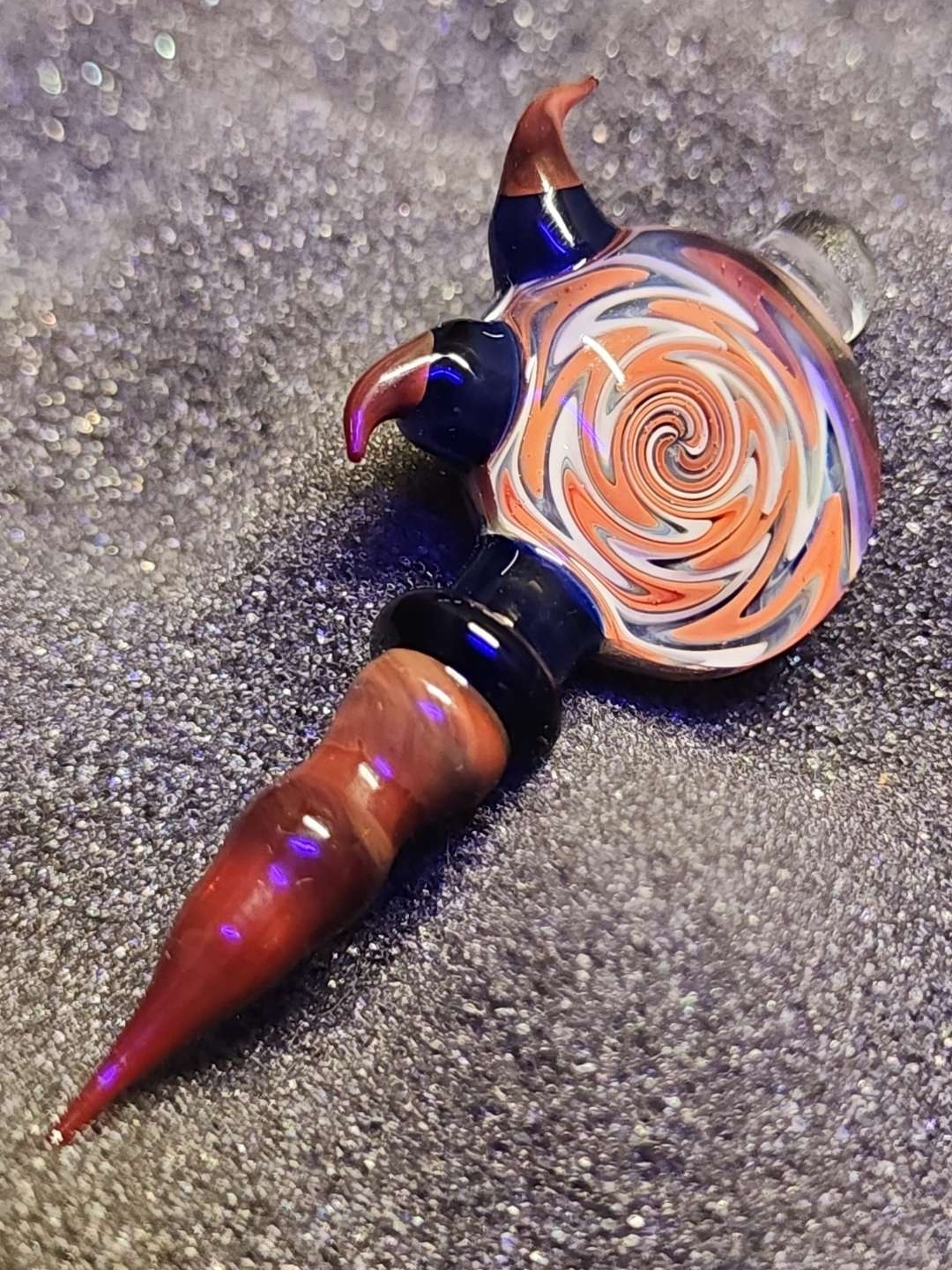 Preview pic of Zach Stasburg Glass Dabber Pendant #2