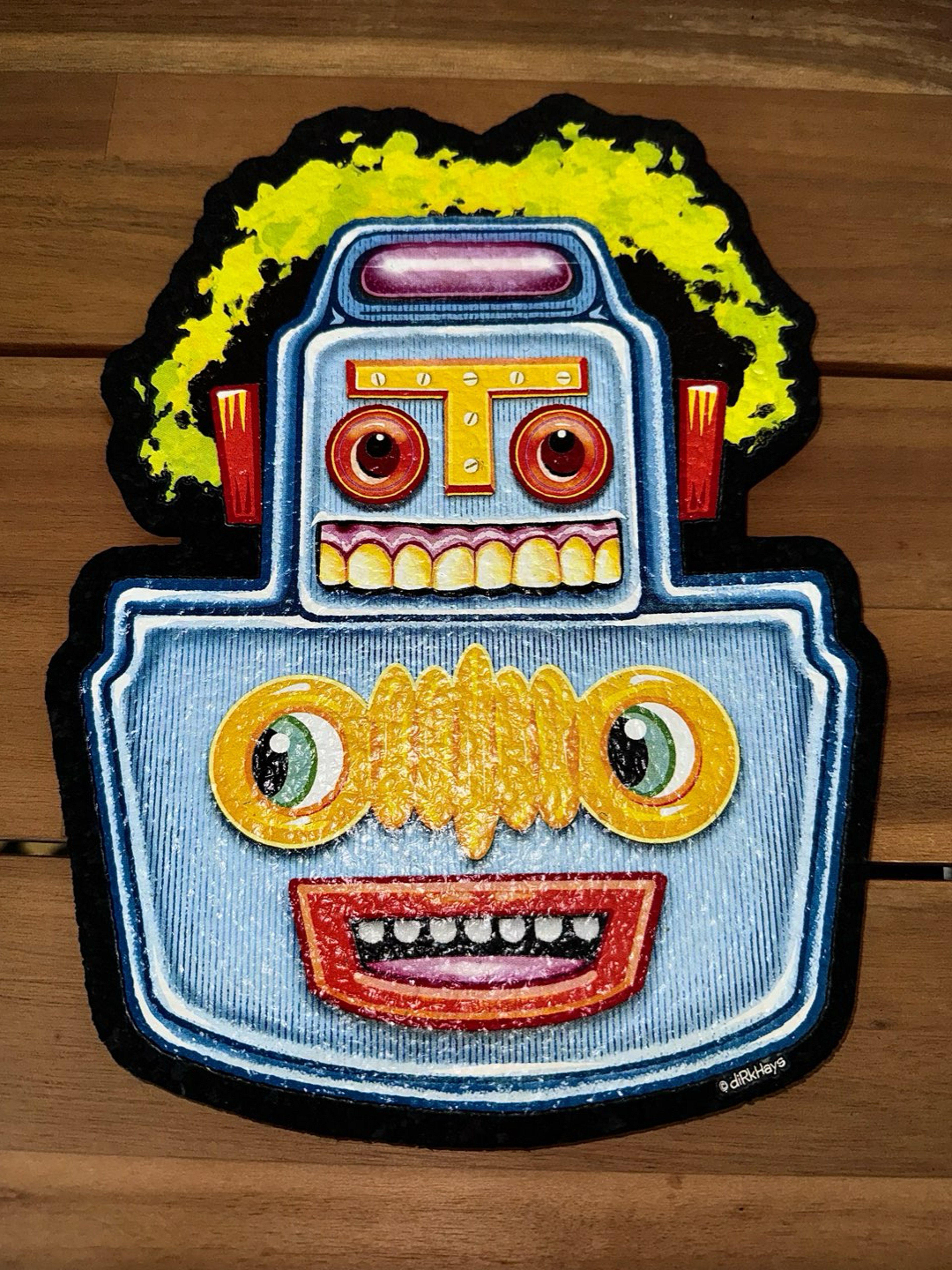 Preview pic of Dirk Hays Robot Moodmat 83/100
