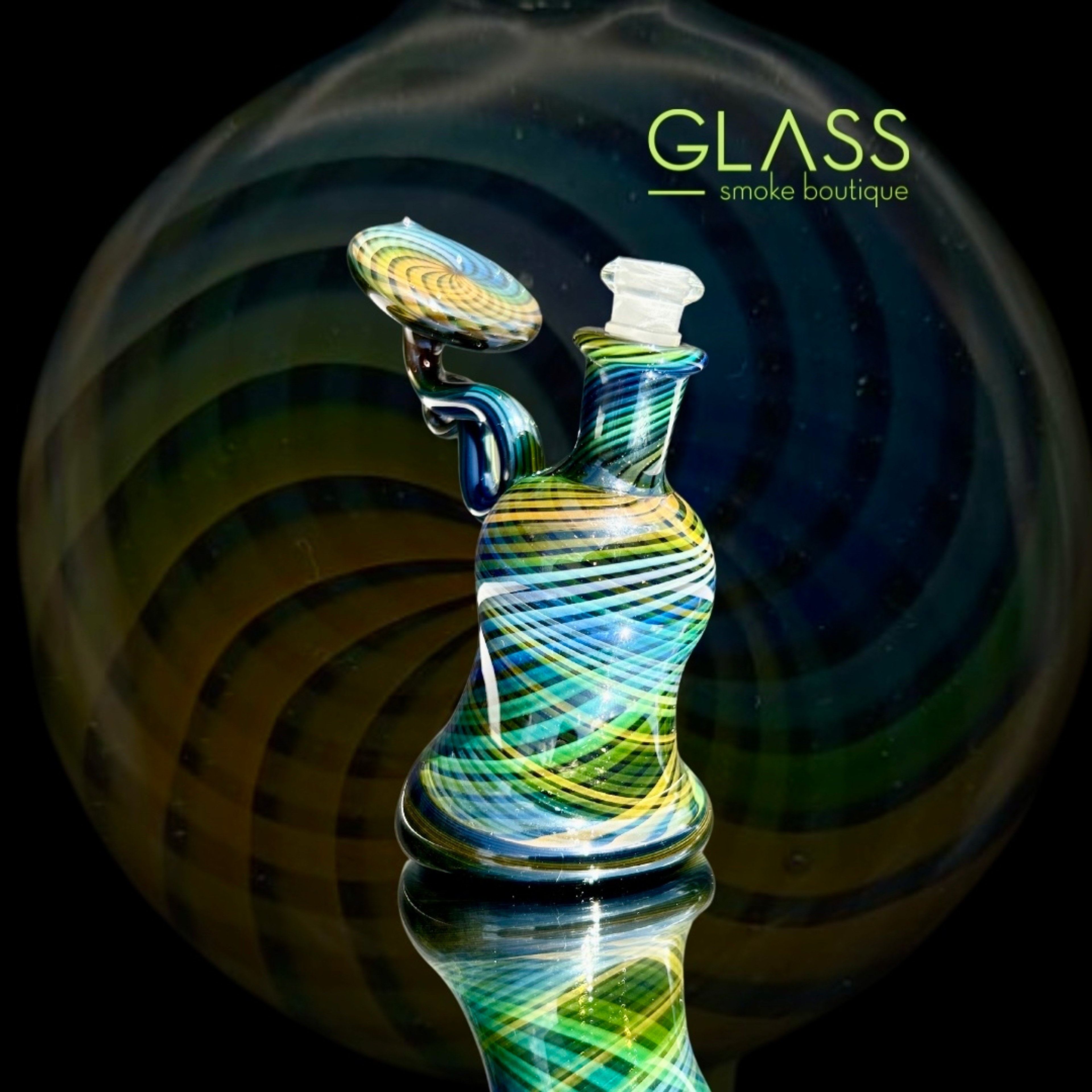 Pandemic Glass Fumed Reticello Rig image 0