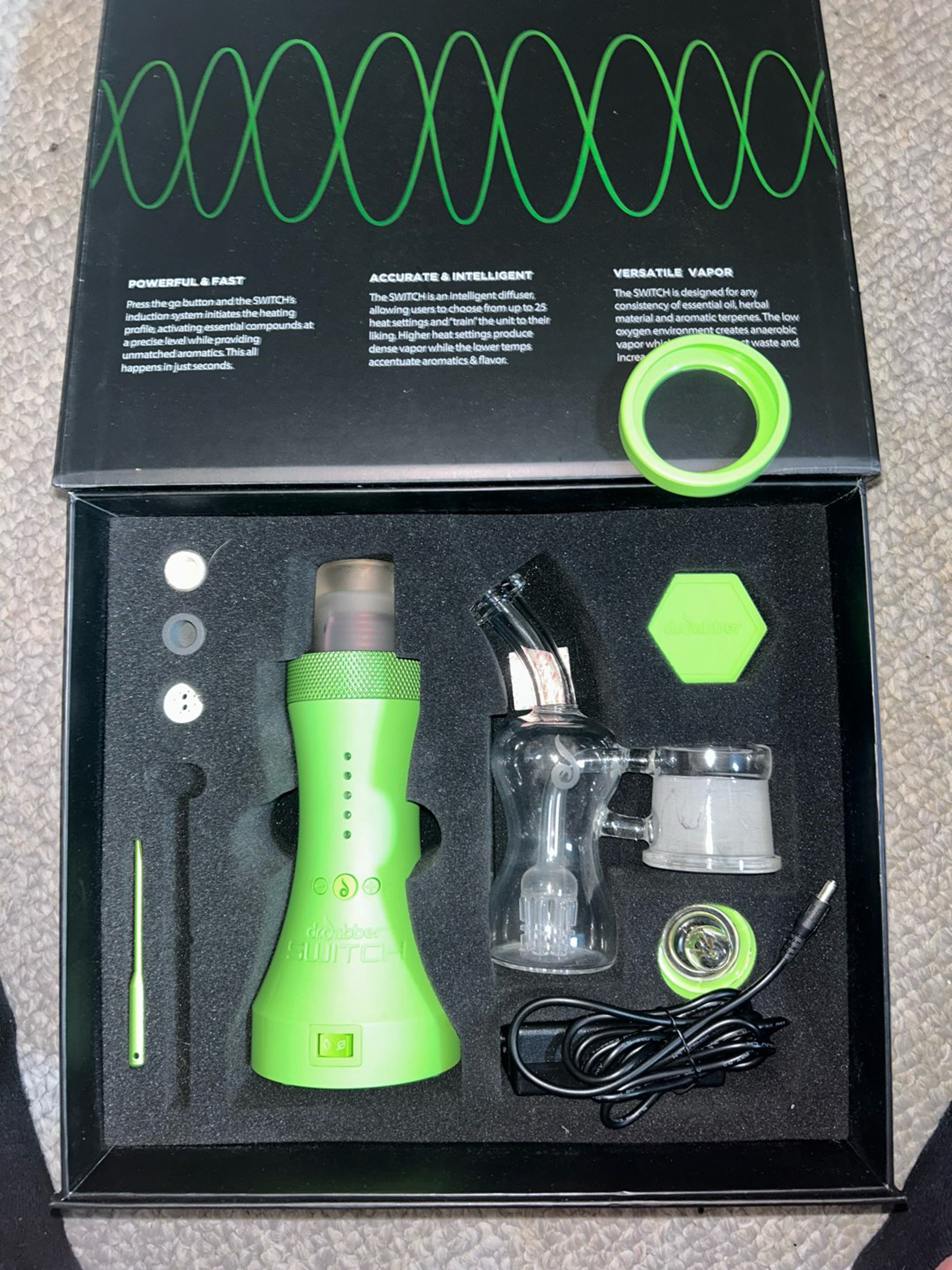 Preview pic of Dr Dabber Switch Green Edition
