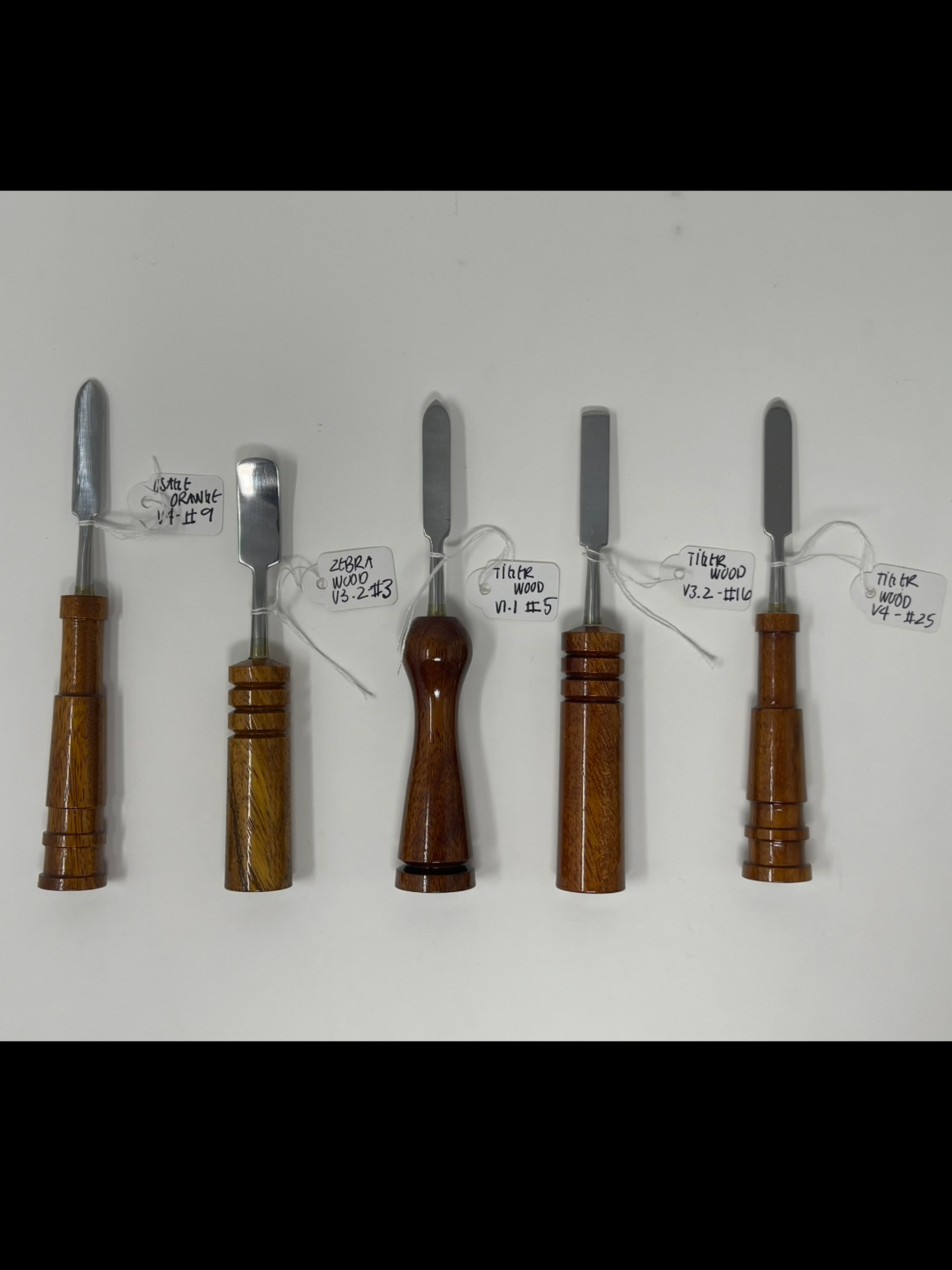 Preview pic of Naturallyspuntools handmade wooden dabbers