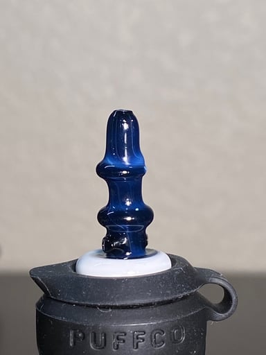 Preview pic of Star white ghost over galaxy puffco joystick