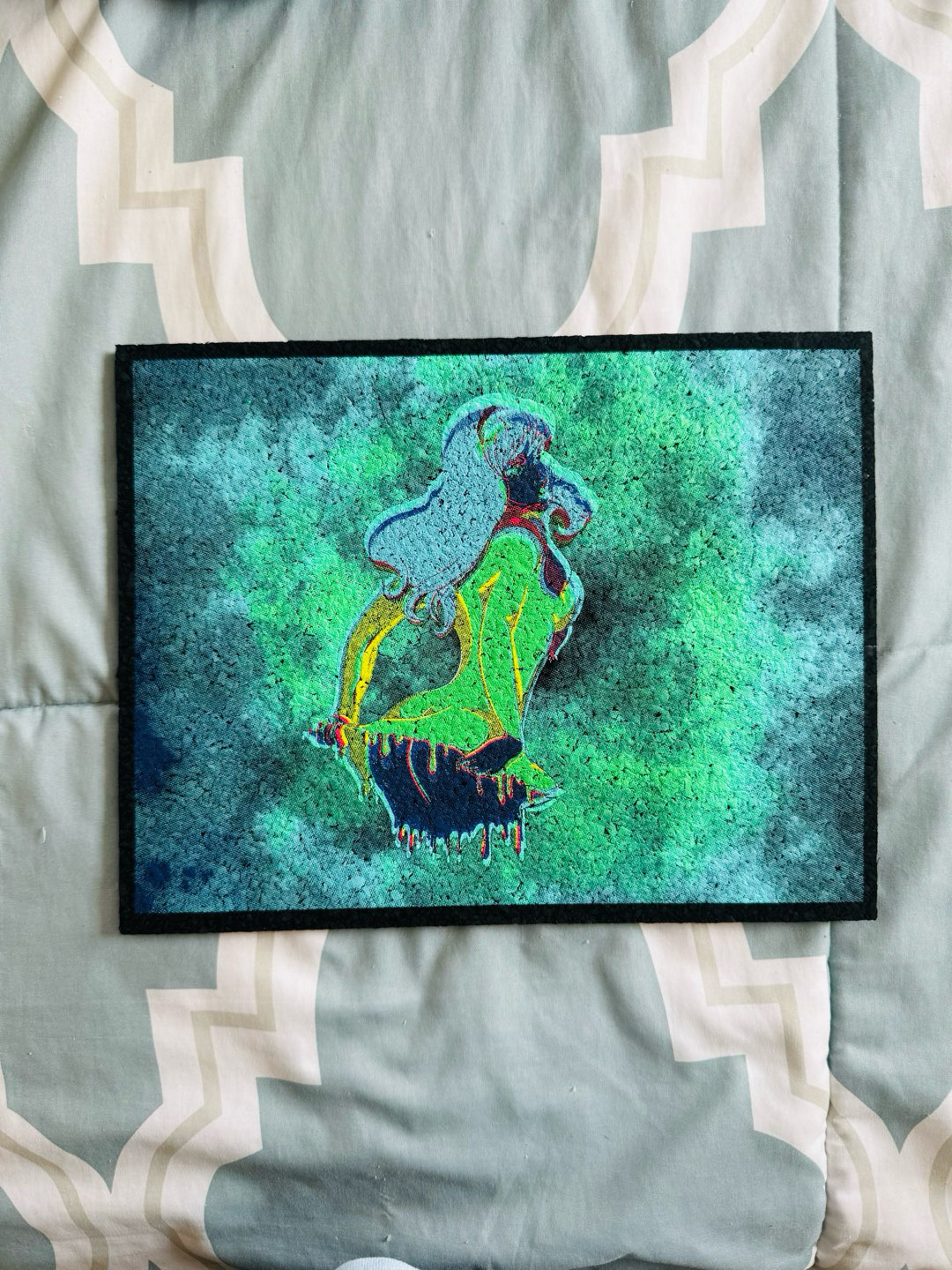 Preview pic of Mood mat exclusive limited edition numbered trippy daphne